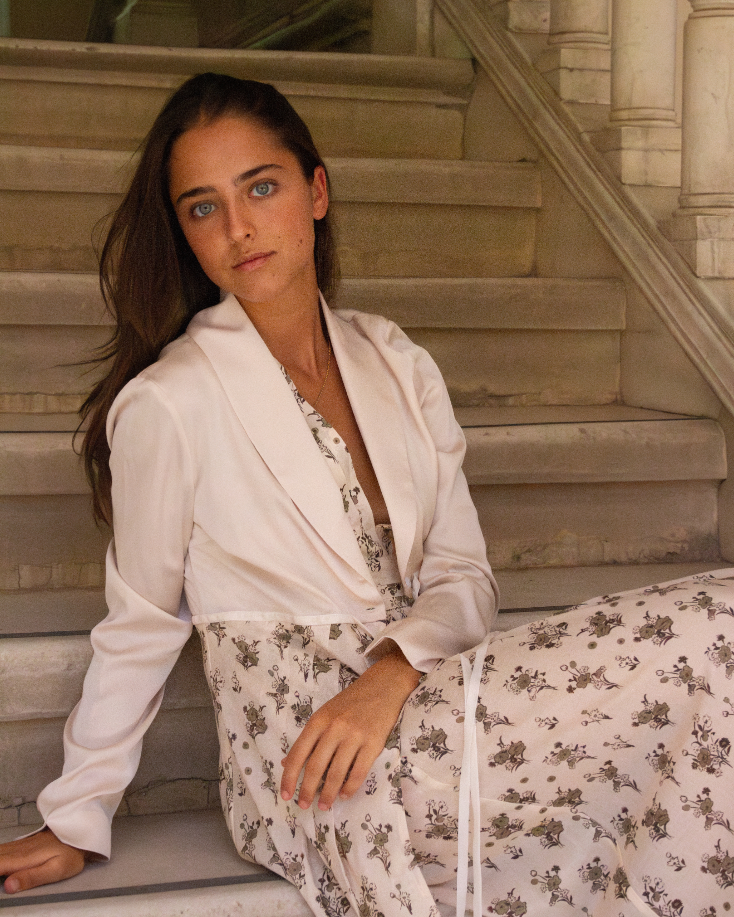 BATA VICTORIA FLORAL (VERDE) The IQ Collection