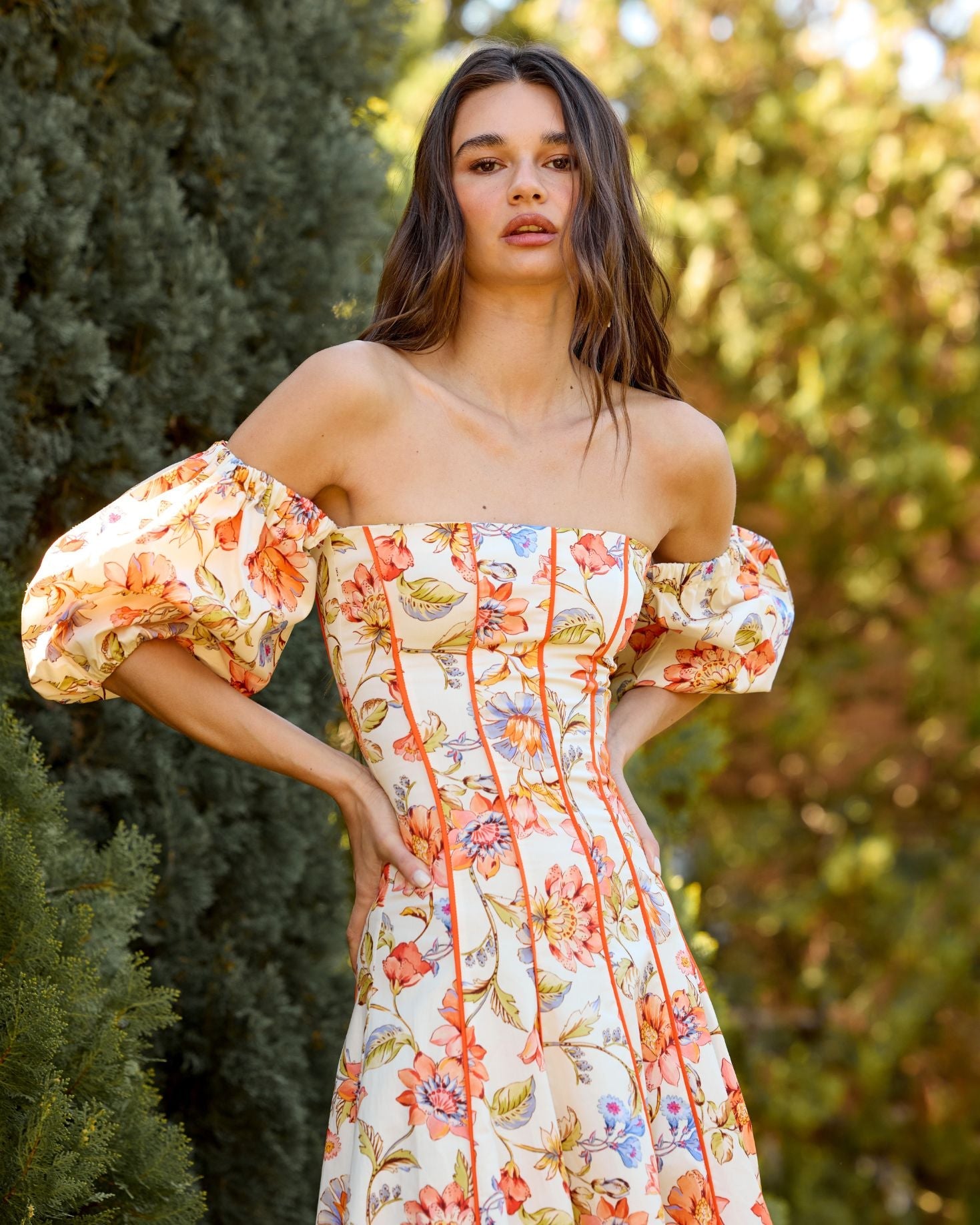 VESTIDO AMADI NARANJA The IQ Collection