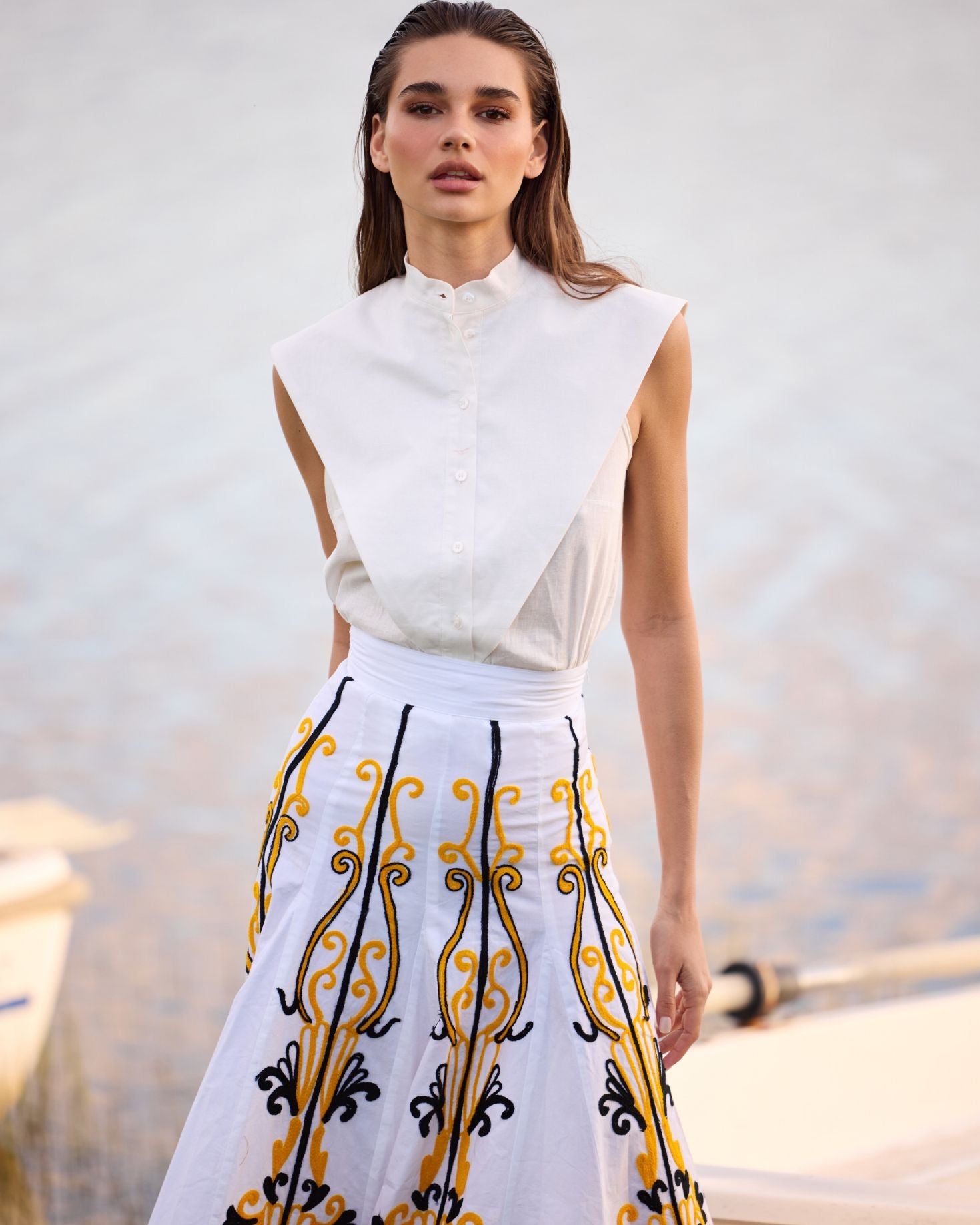 FALDA BAHAMAS BLANCA The IQ Collection