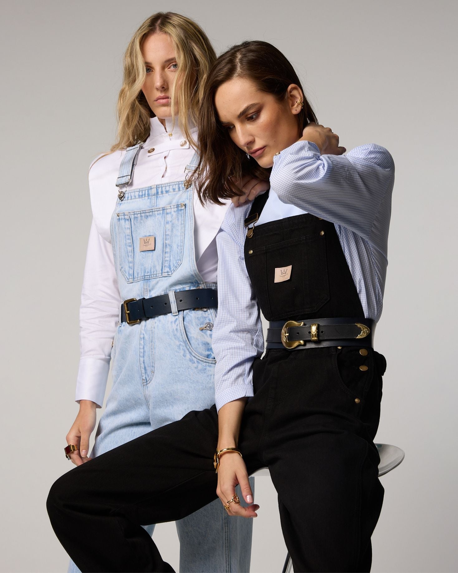 PETO DENIM NEGRO The IQ Collection