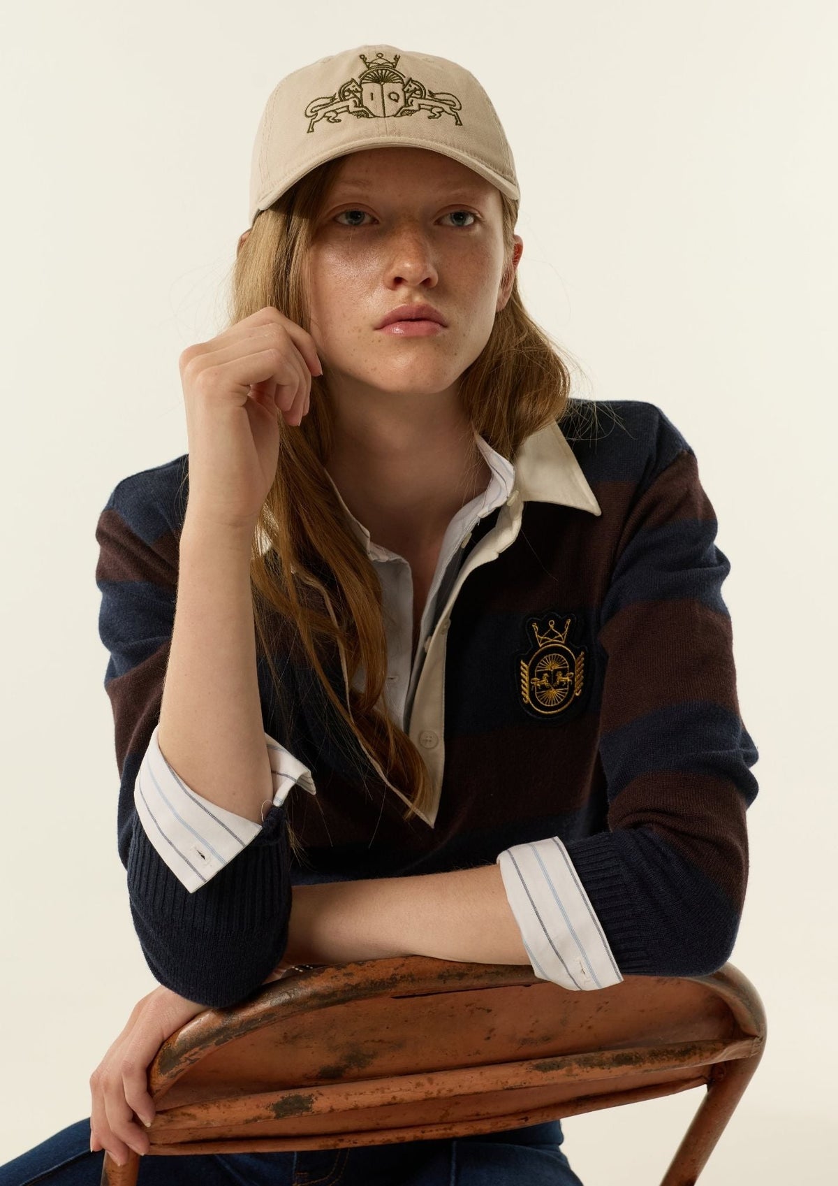 POLO WILLY BURDEOS Y MARINO The IQ Collection