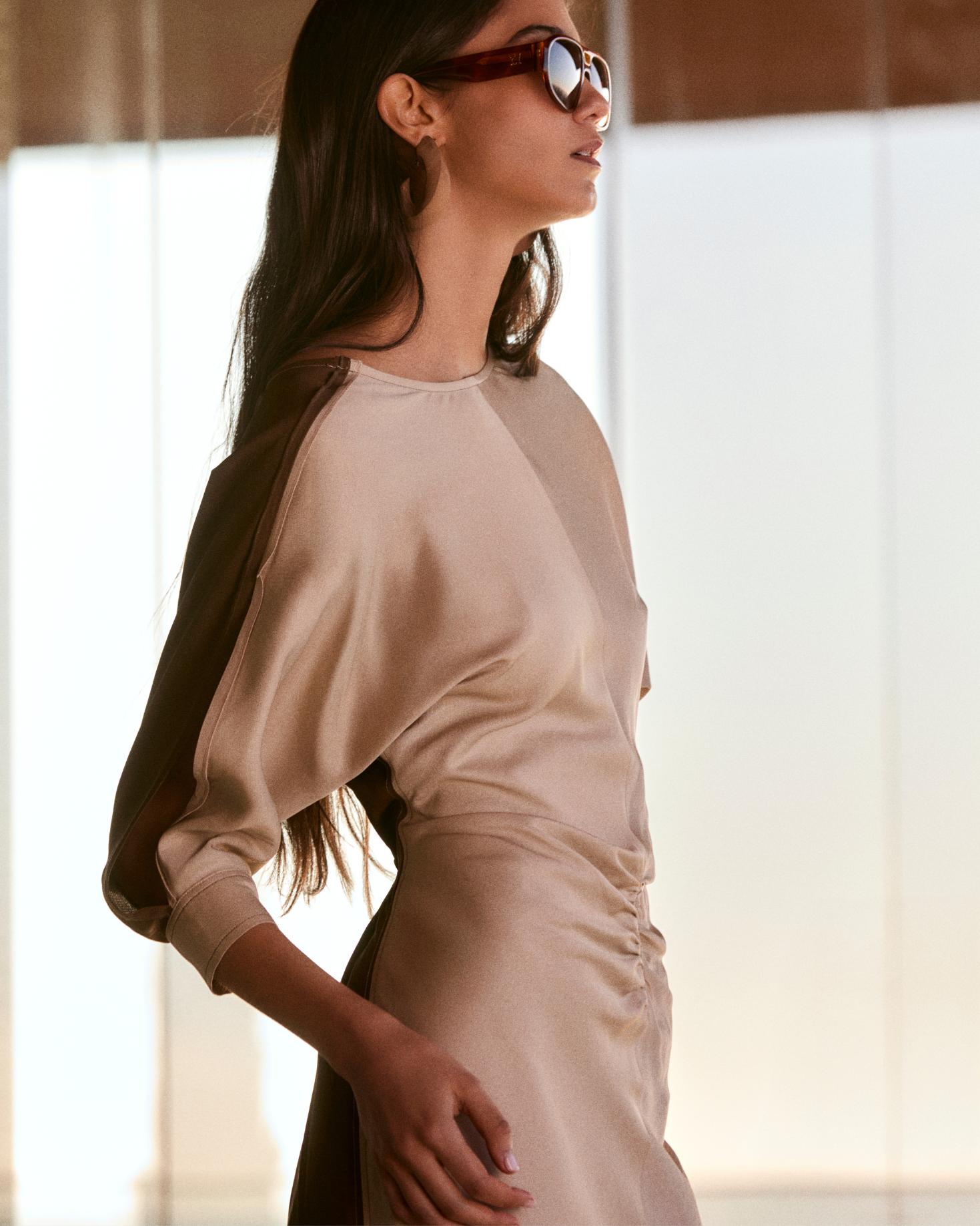 VESTIDO FABIANA CRUDO The IQ Collection