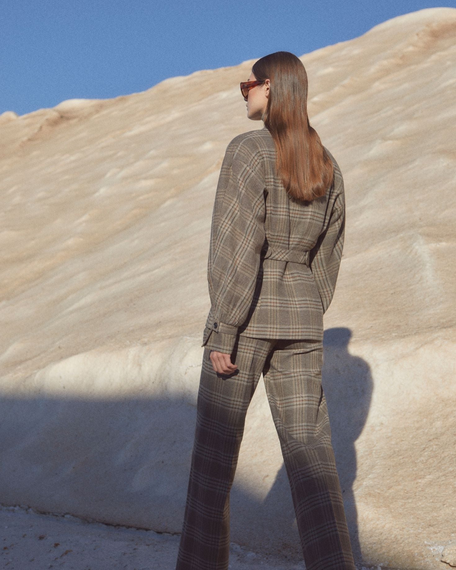 PANTALÓN ALMUDENA CUADROS The IQ Collection