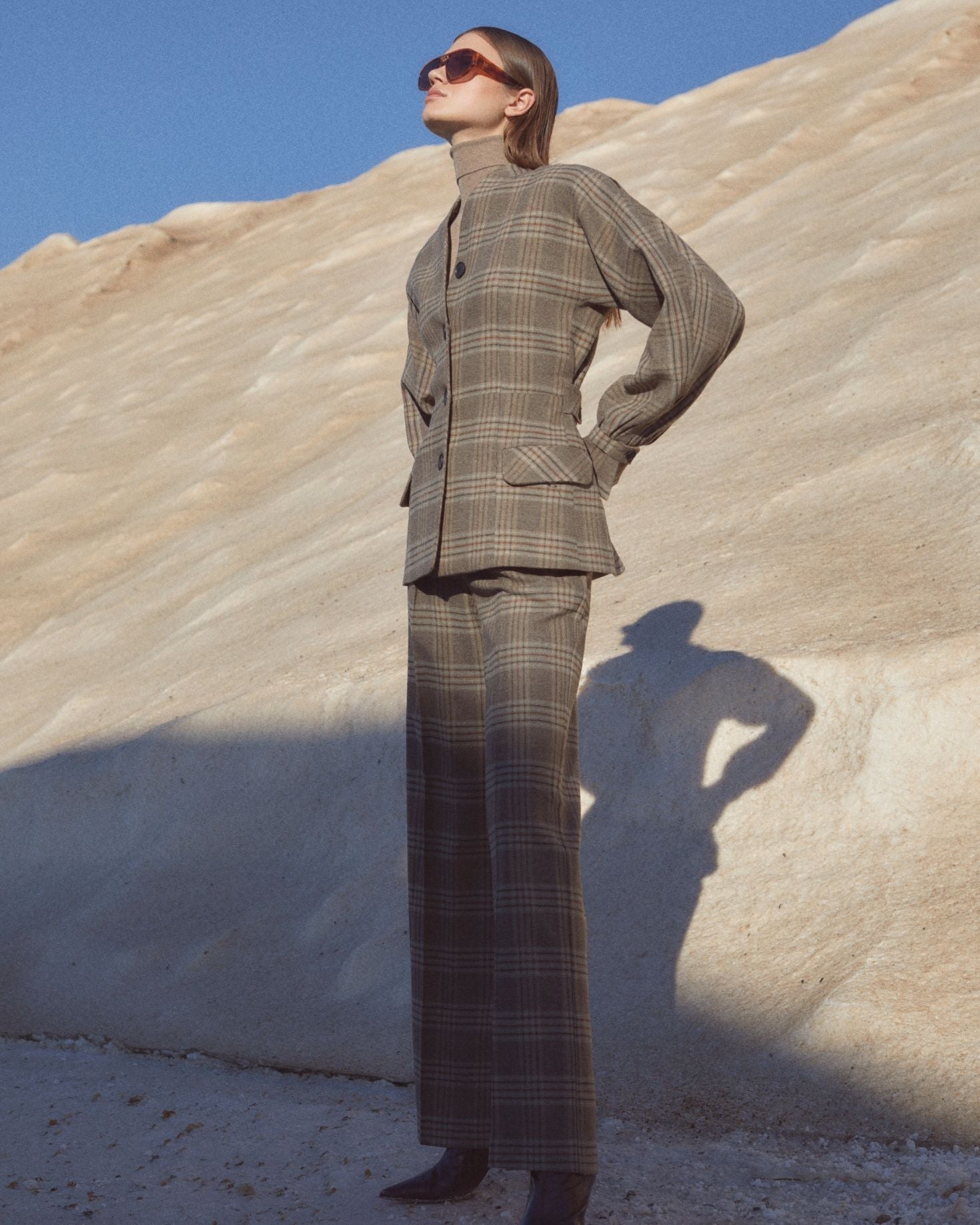 PANTALÓN ALMUDENA CUADROS The IQ Collection