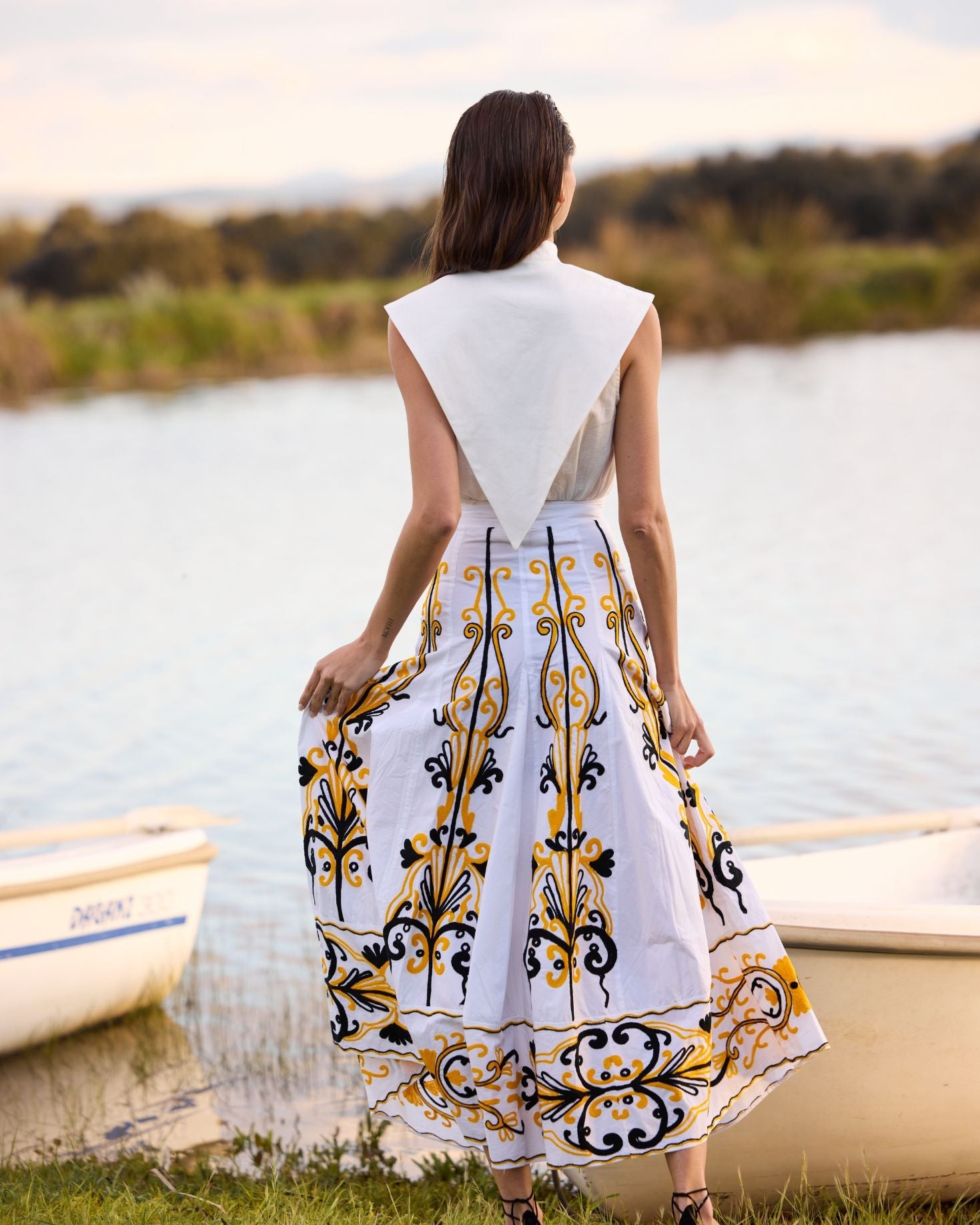 FALDA BAHAMAS BLANCA The IQ Collection