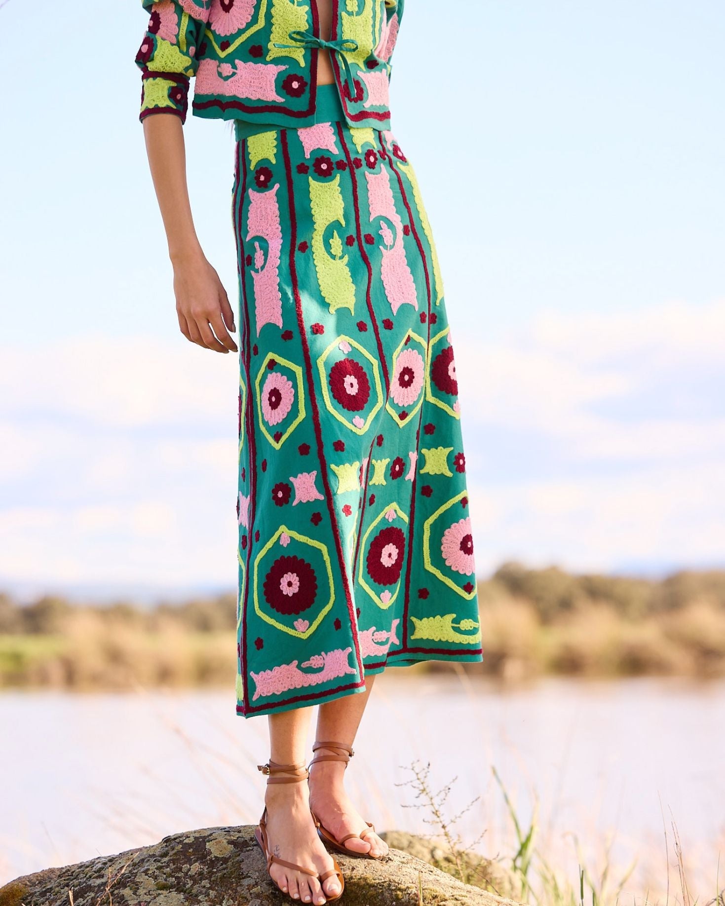 FALDA AZORES VERDE The IQ Collection