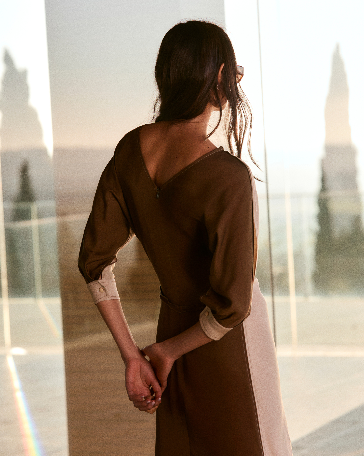 VESTIDO FABIANA CRUDO The IQ Collection