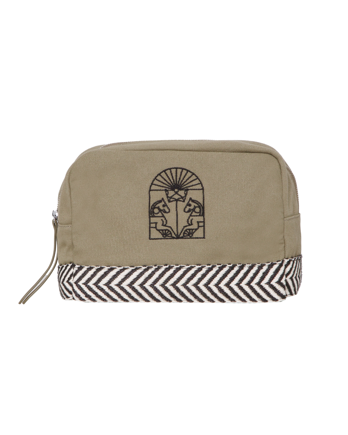 NECESER RECTANGULAR GRECA (verde) The IQ Collection