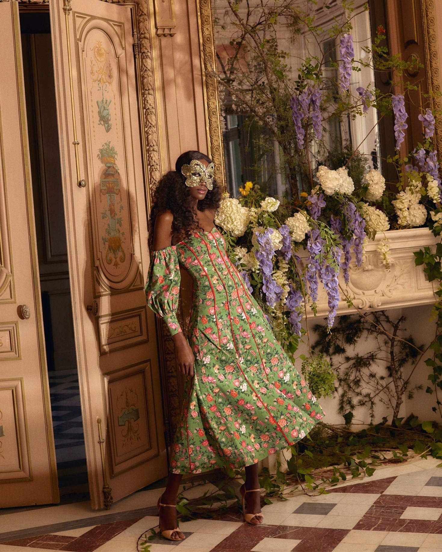 VESTIDO MAYFAIR ROSES The IQ Collection