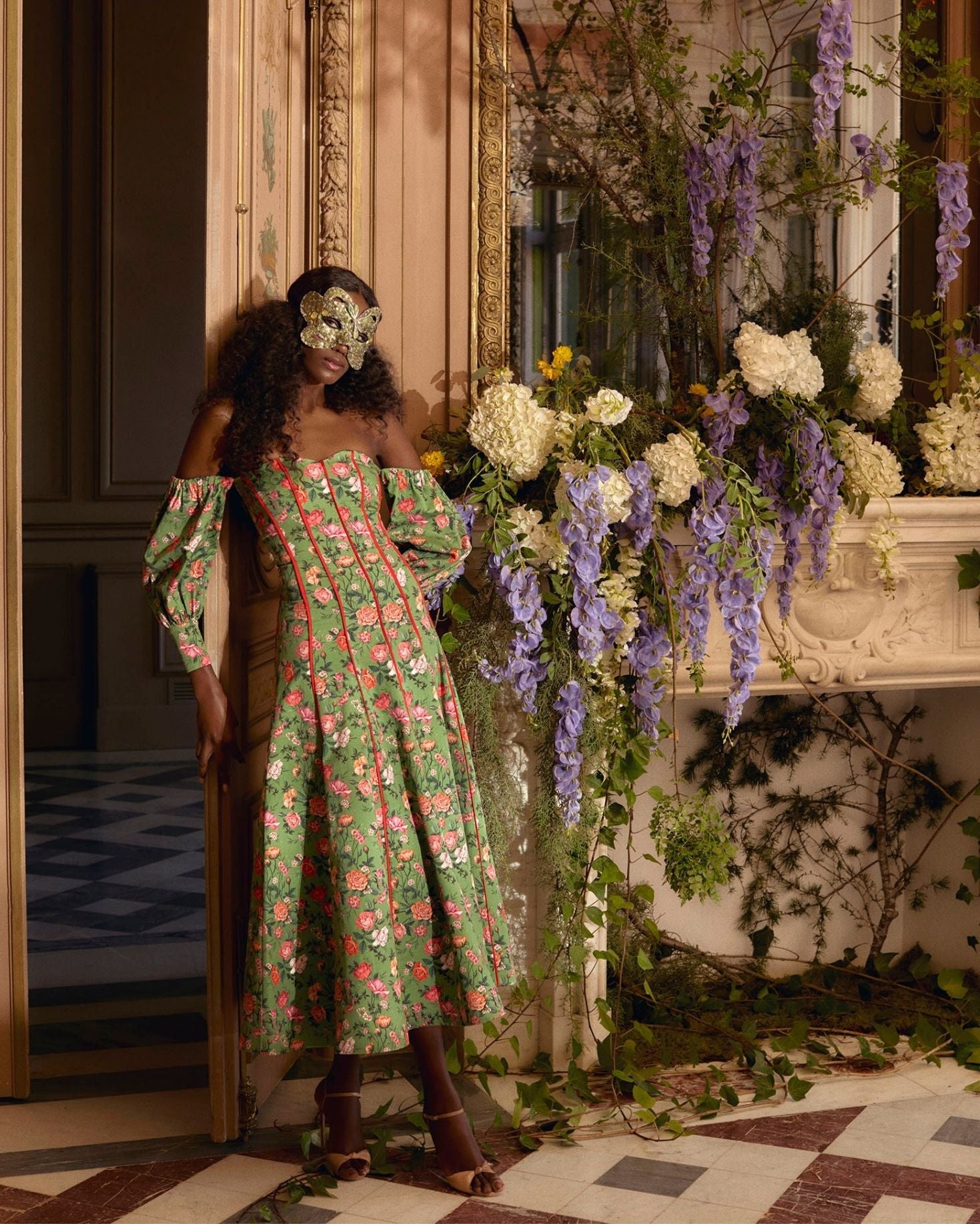 VESTIDO MAYFAIR ROSES The IQ Collection