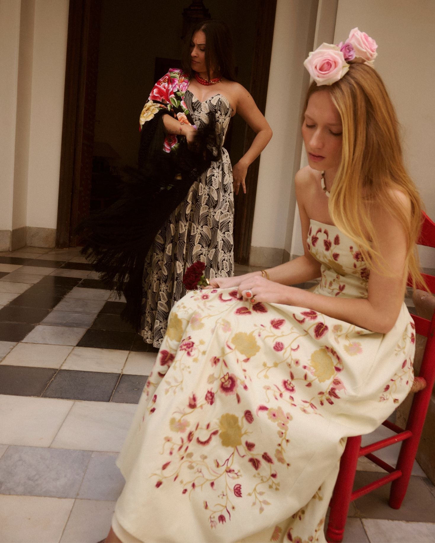 VESTIDO LETICIA BORDADOS The IQ Collection