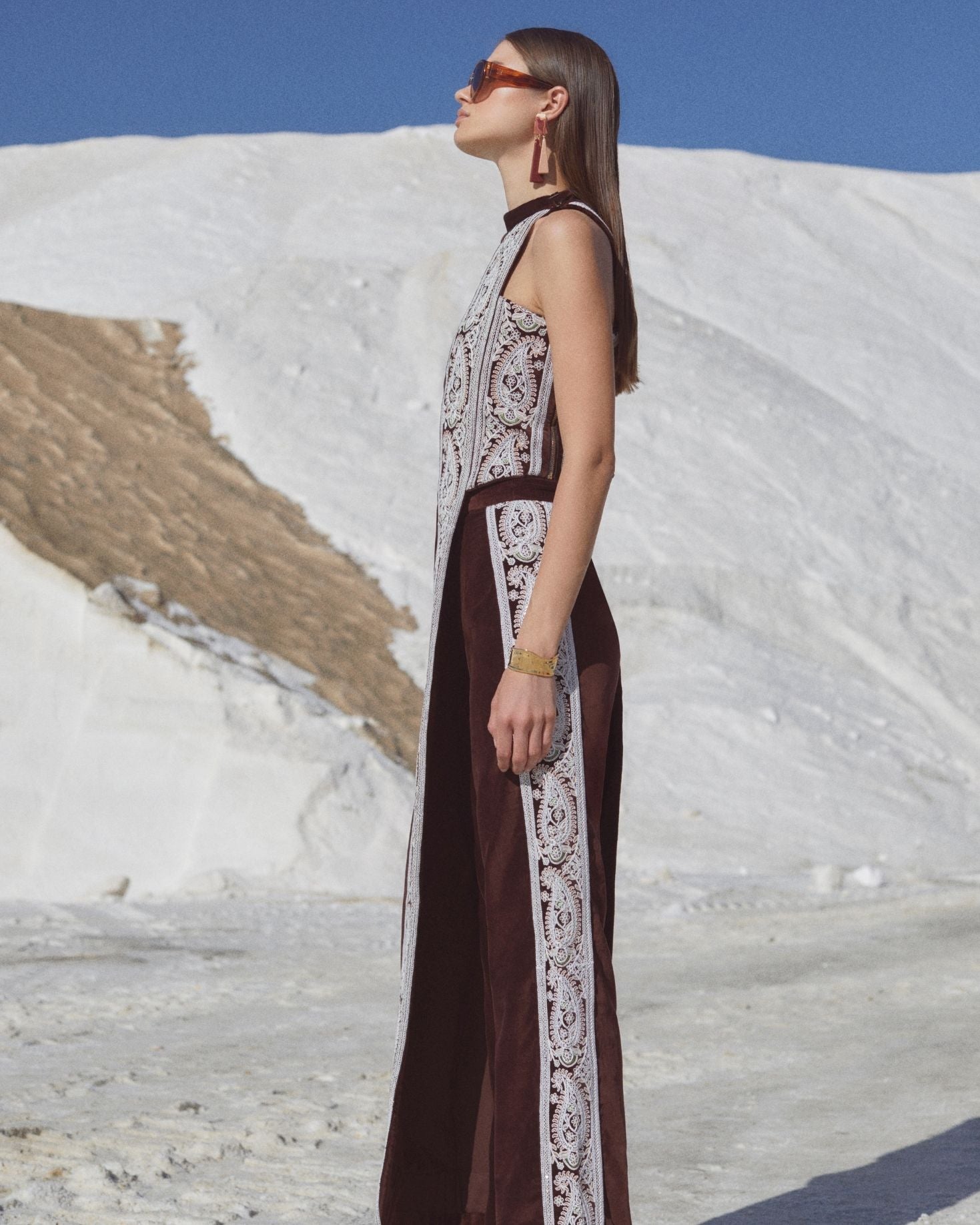 TOP FONTANA MARRÓN The IQ Collection