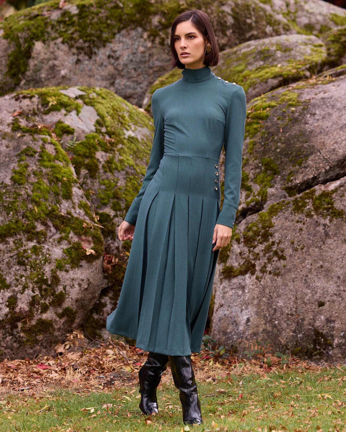 VESTIDO AMY VERDE The IQ Collection