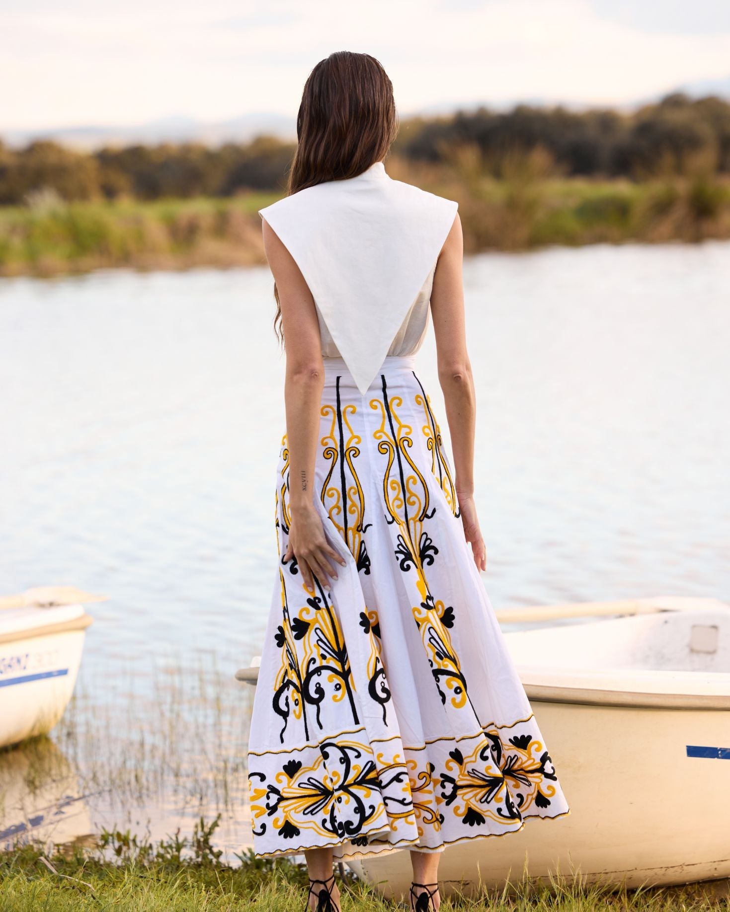 FALDA BAHAMAS BLANCA The IQ Collection