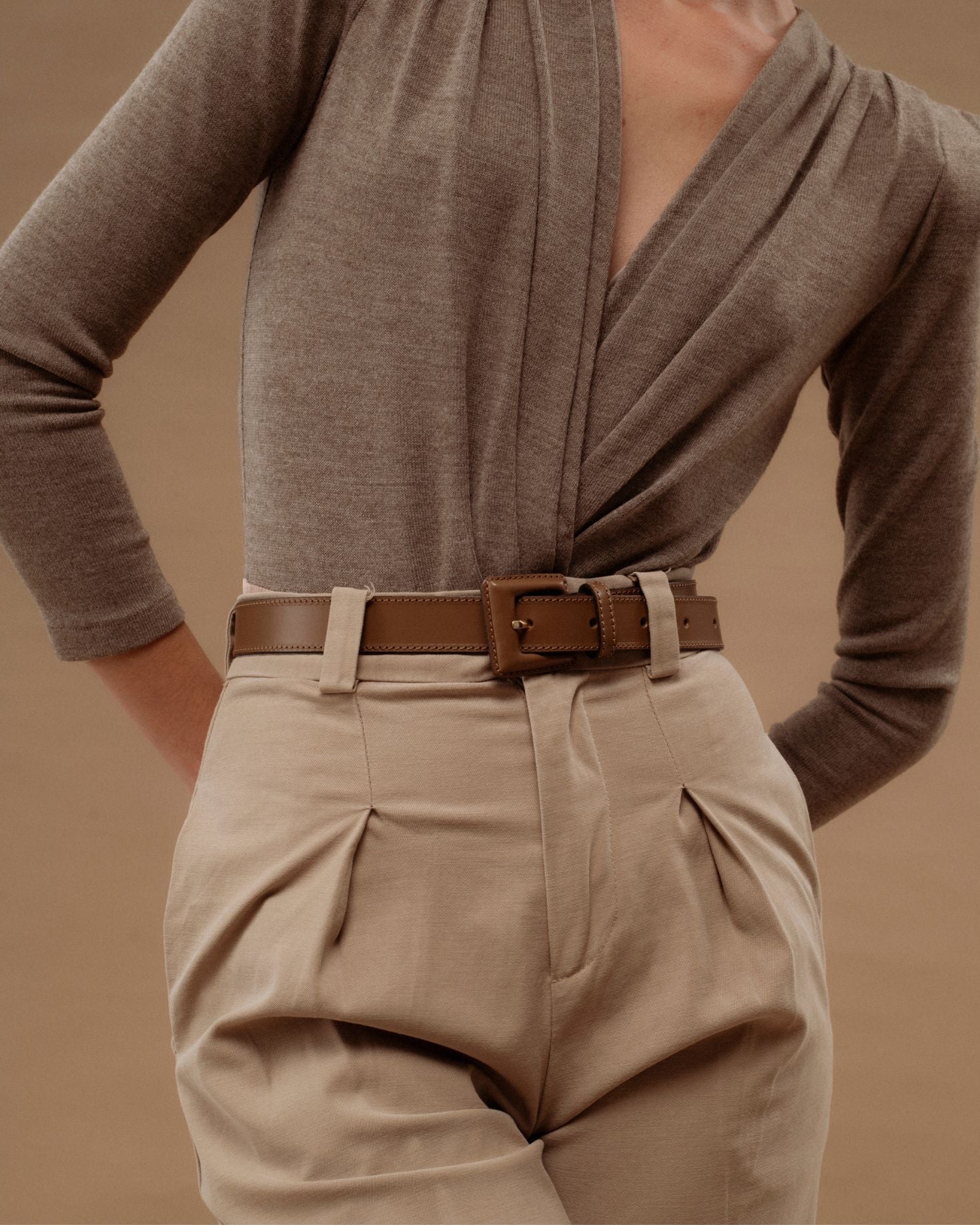 CINTURON JUNCAL SEPIA The IQ Collection