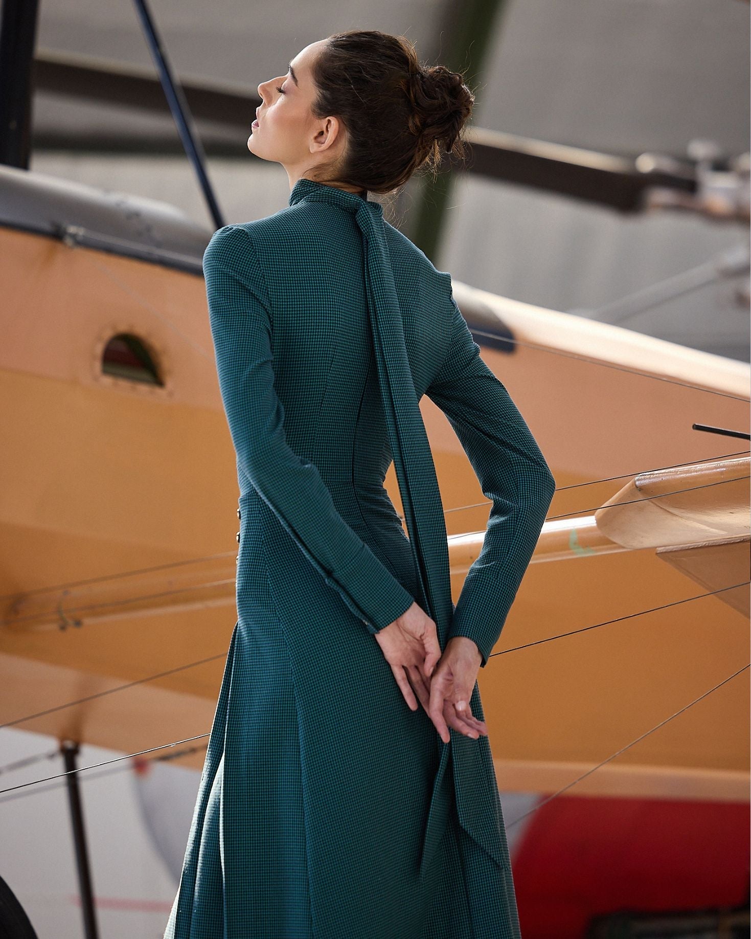 VESTIDO AMY VERDE The IQ Collection