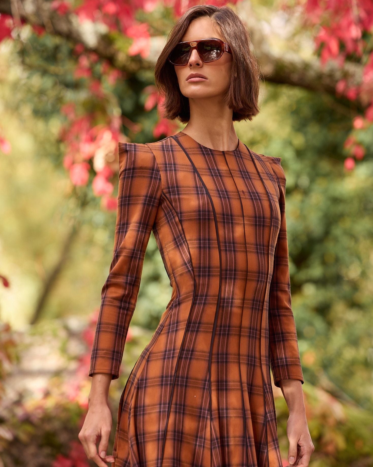 VESTIDO ROPE CUADROS The IQ Collection