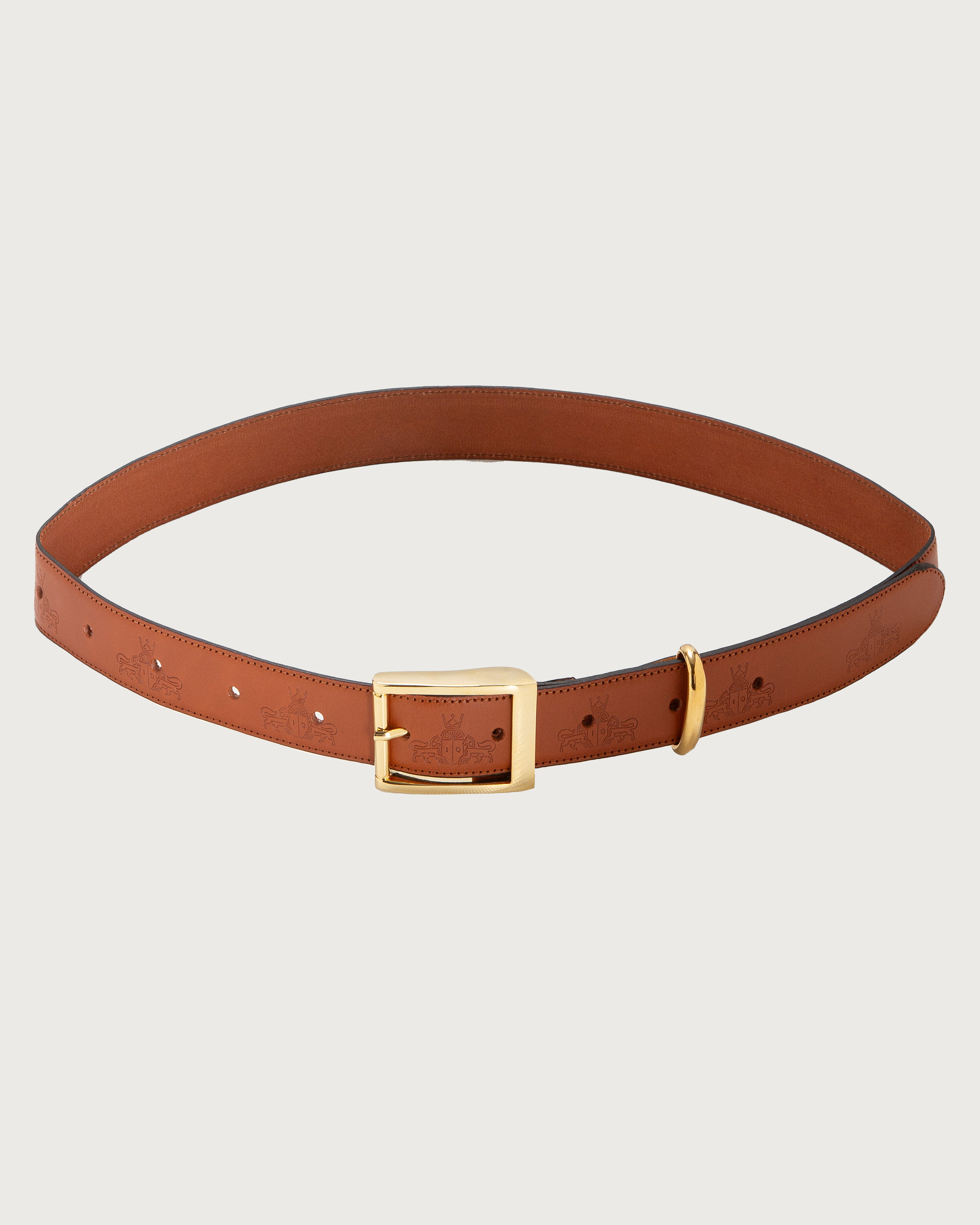 CINTURON JÓNICA CAMEL The IQ Collection