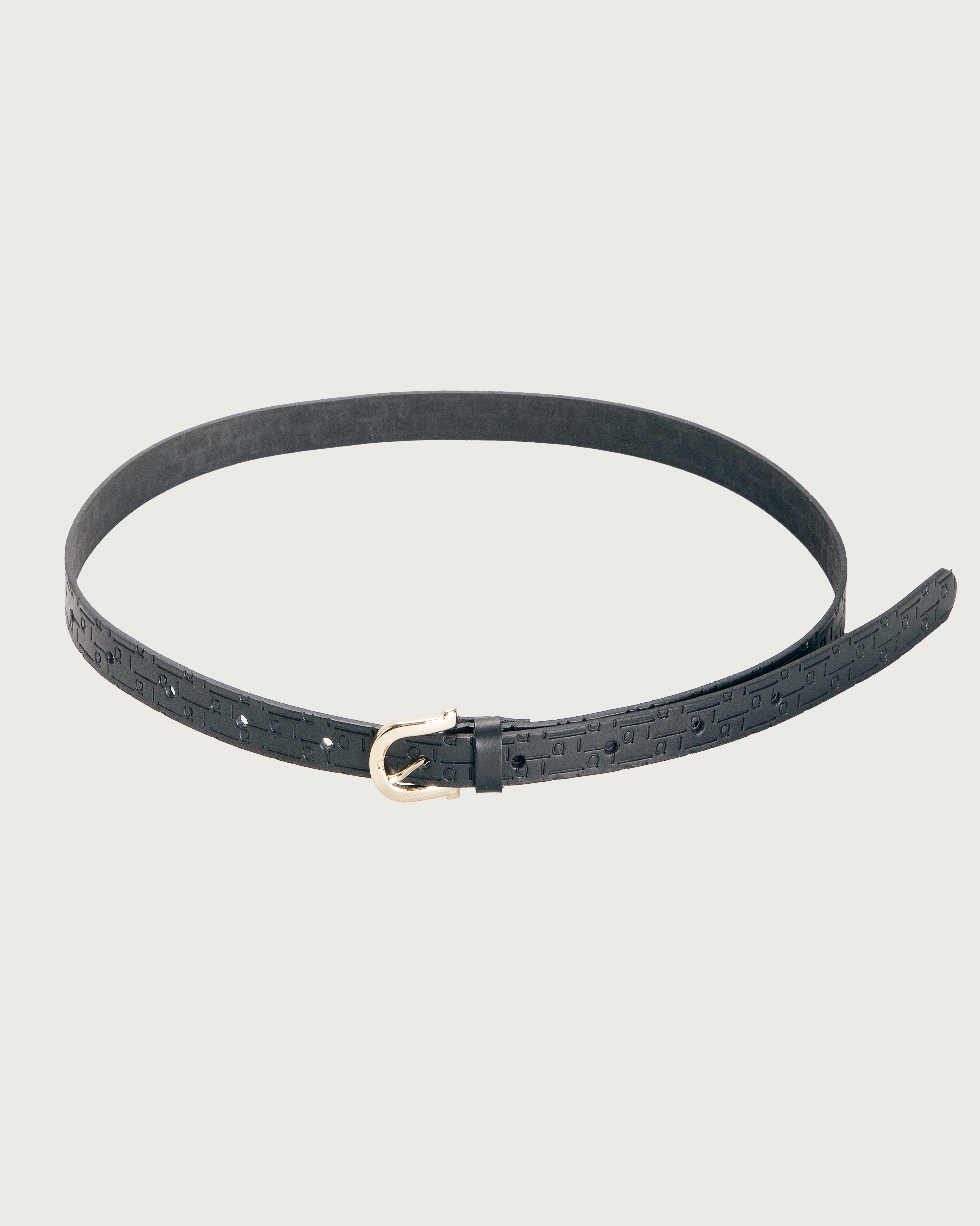 CINTURON JORDANA AZUL MARINO The IQ Collection