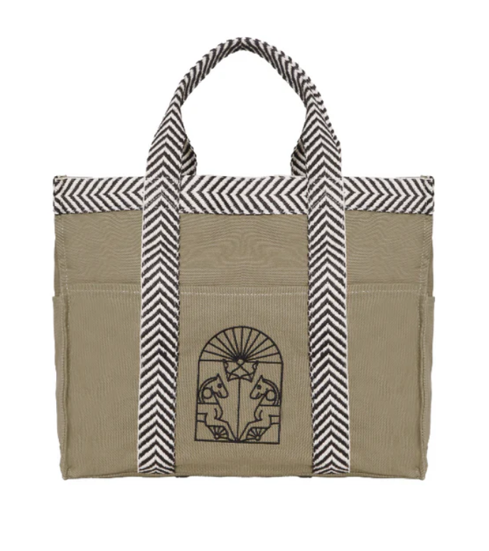 BOLSO TOTE GRECA (VERDE) The IQ Collection