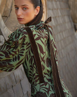 VESTIDO INÉS VERDE The IQ Collection
