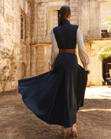 VESTIDO AIDAN MARINO The IQ Collection