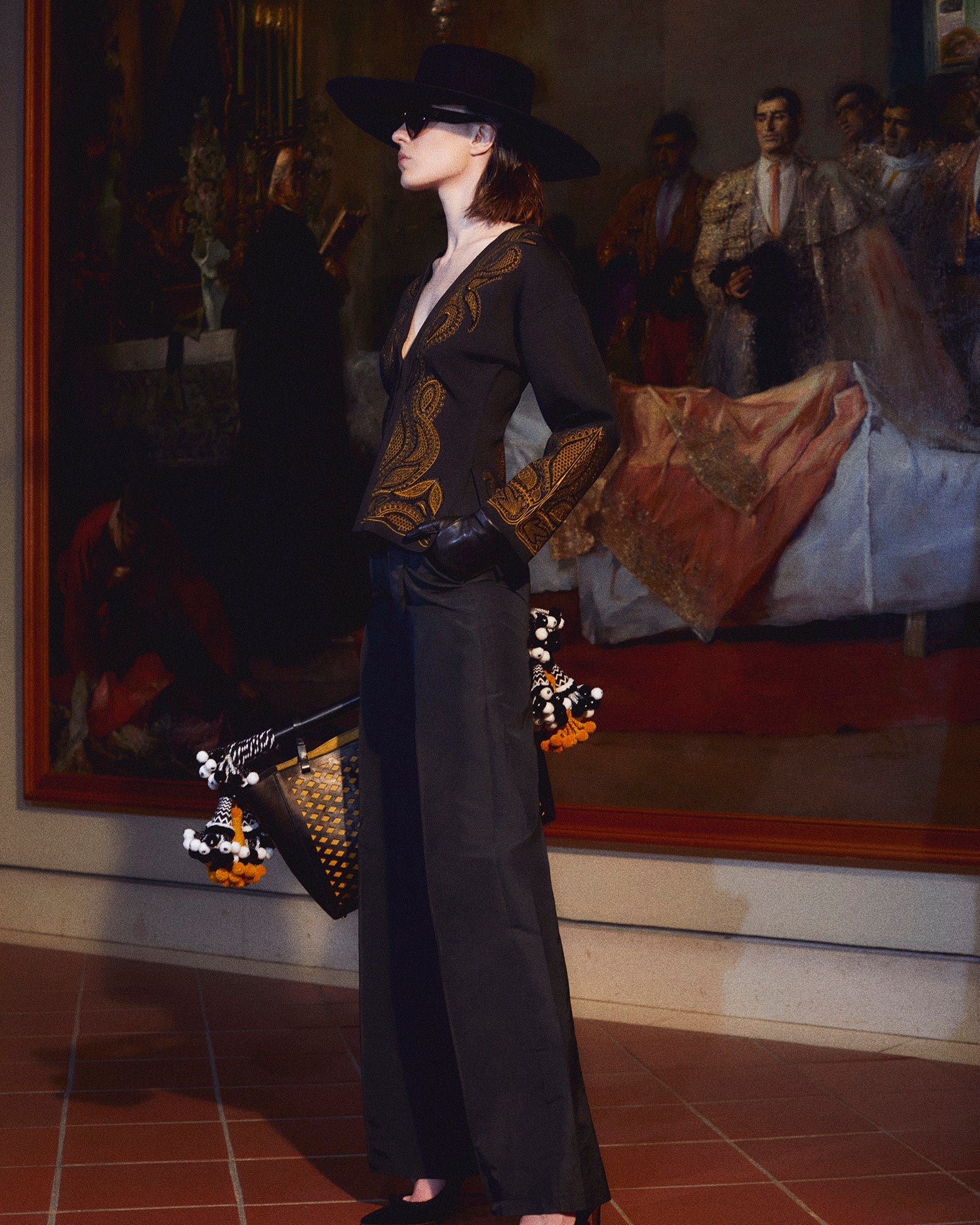 CHAQUETA ARAGÓN NEGRA The IQ Collection