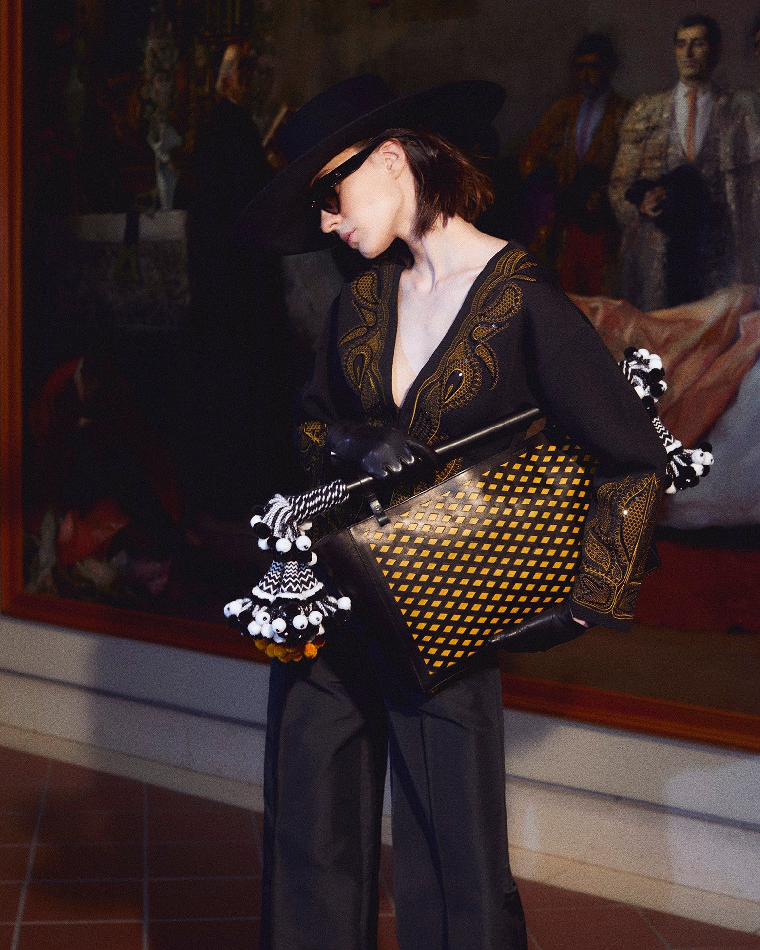 CHAQUETA ARAGÓN NEGRA The IQ Collection