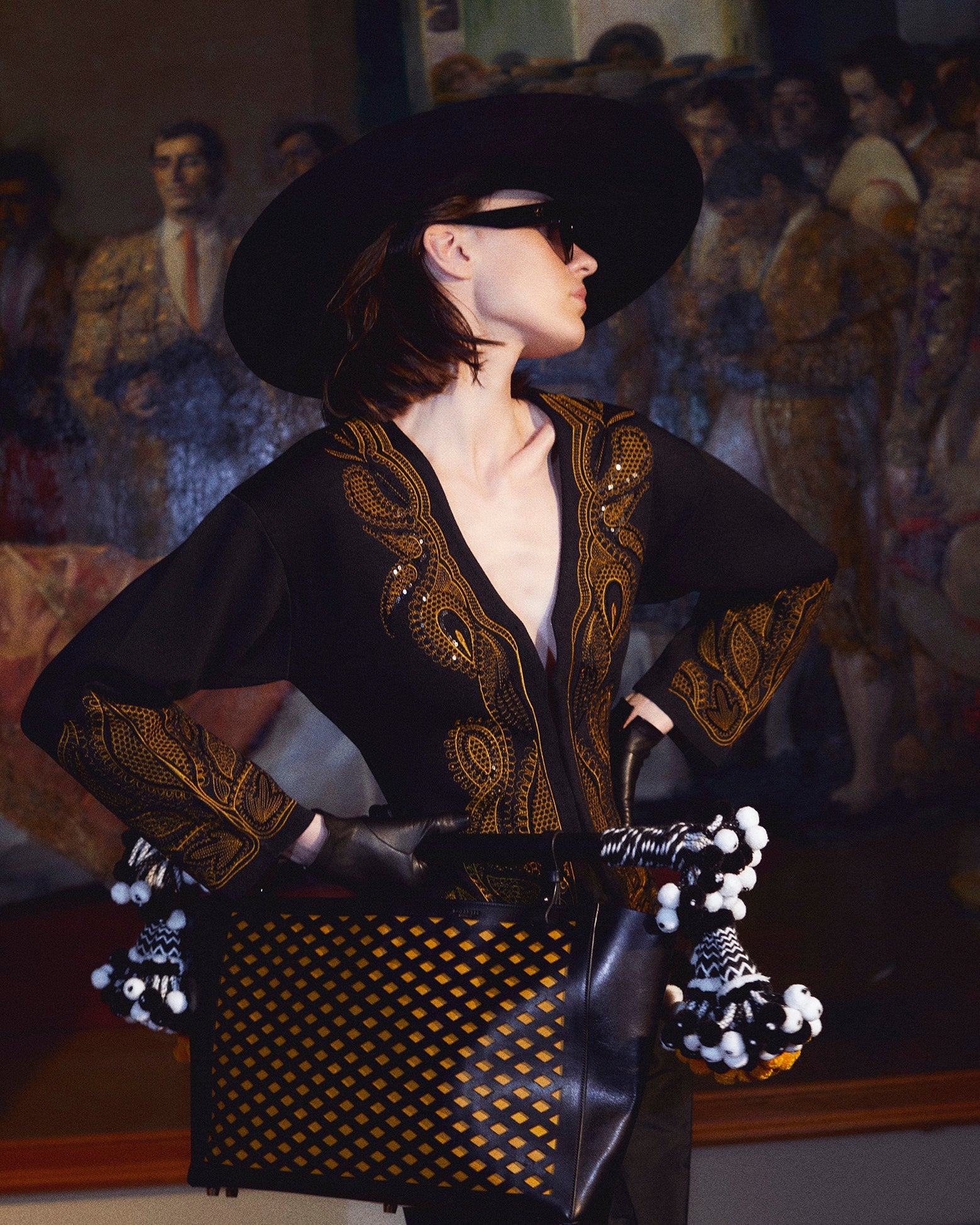 CHAQUETA ARAGÓN NEGRA The IQ Collection