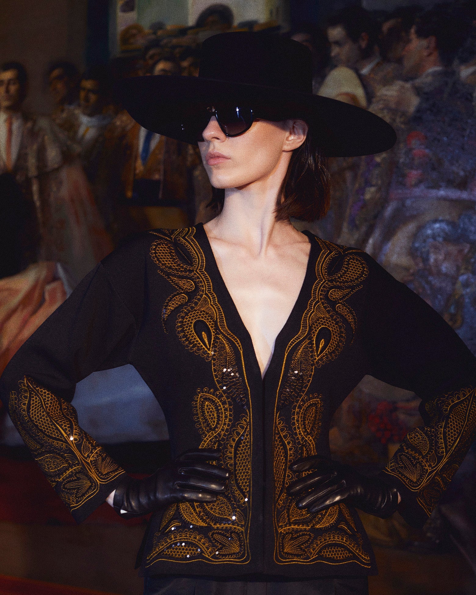 CHAQUETA ARAGÓN NEGRA The IQ Collection