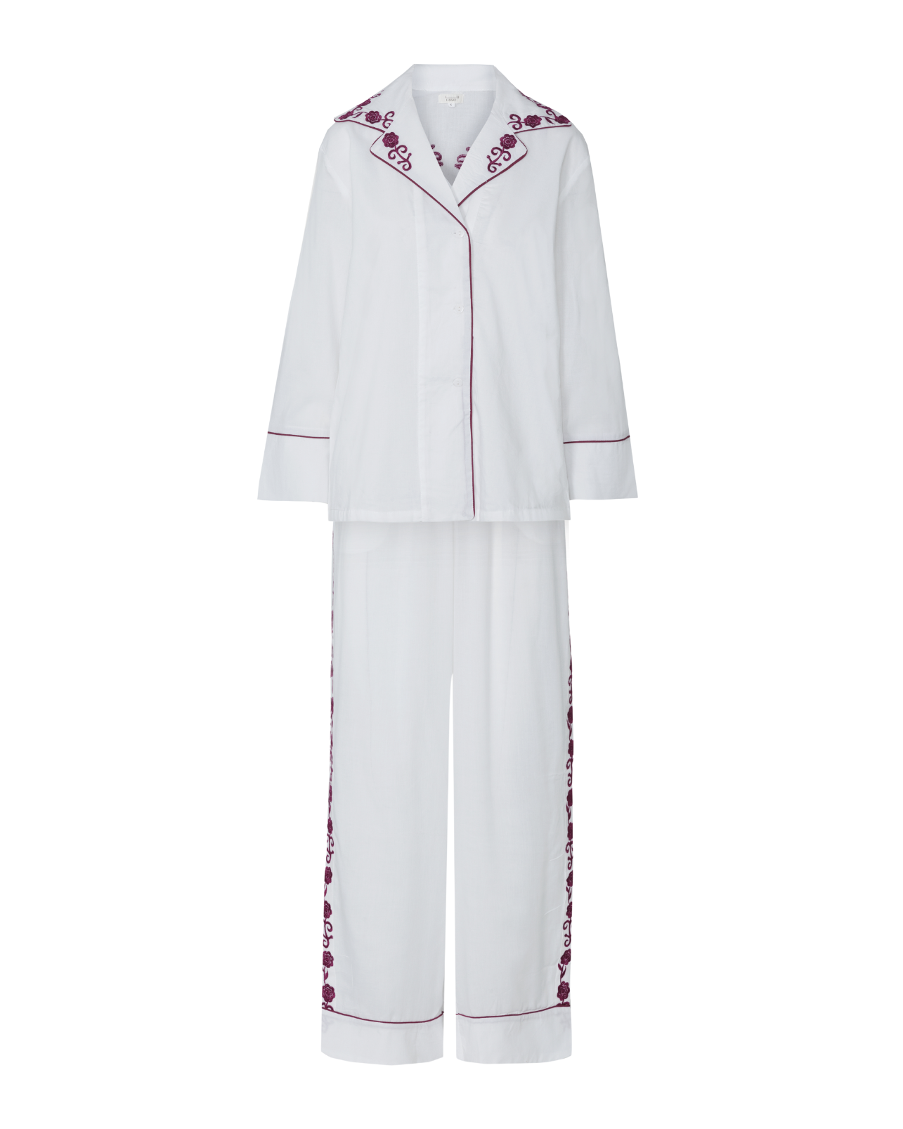 PIJAMA JARA (Berenjena) The IQ Collection