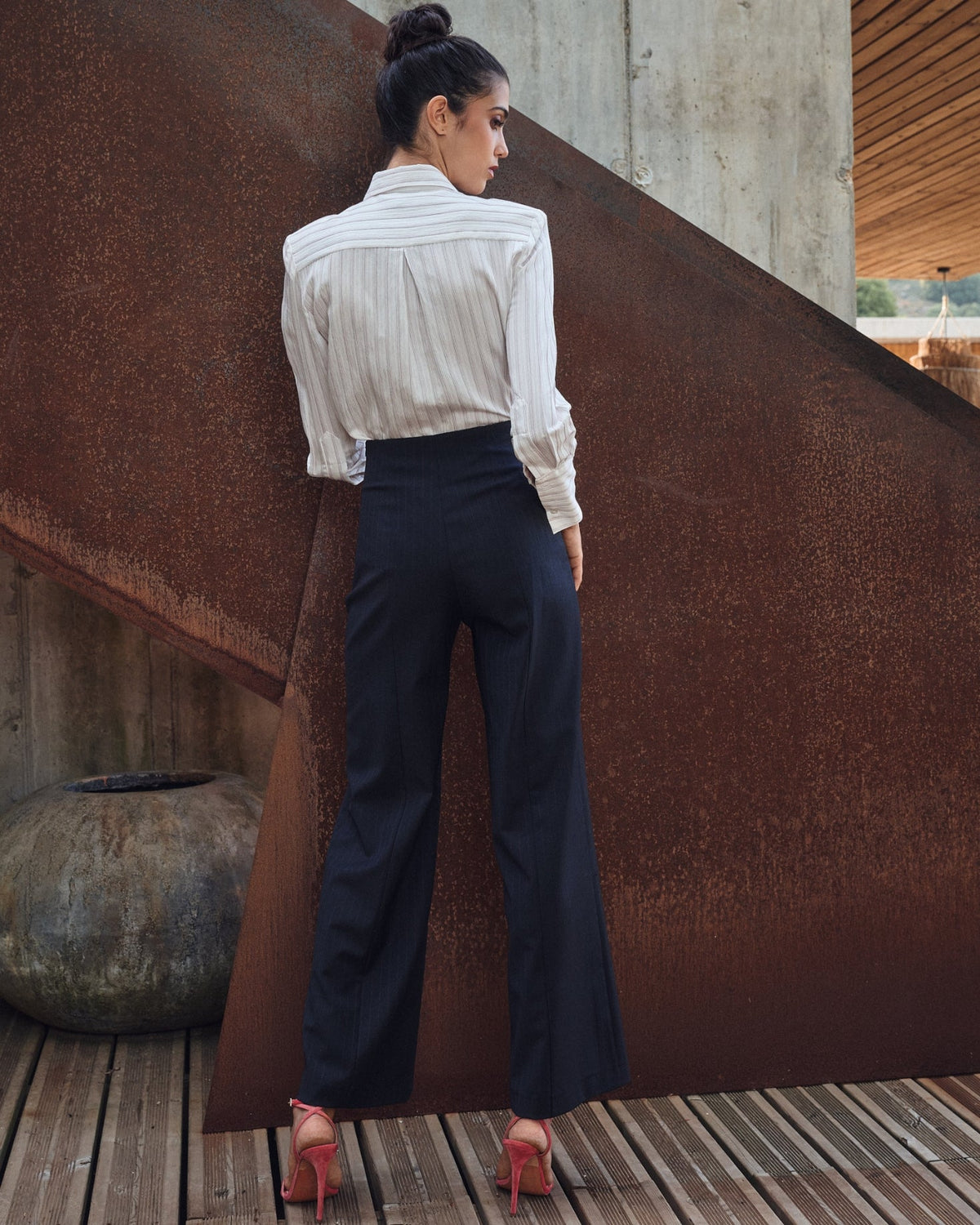 PANTALÓN BOGOTÁ AZUL MARINO The IQ Collection