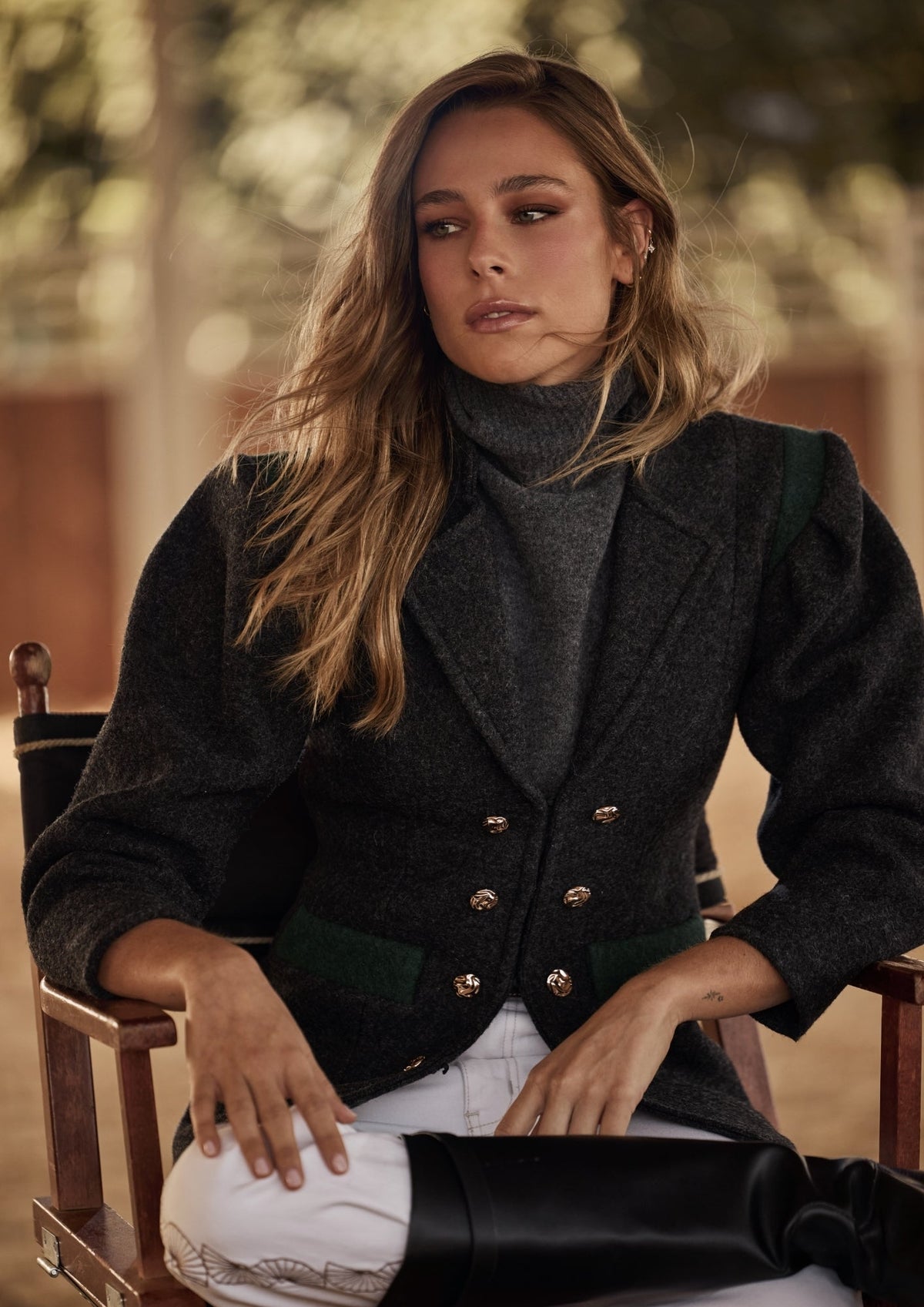 CHAQUETA JAMES GRIS The IQ Collection