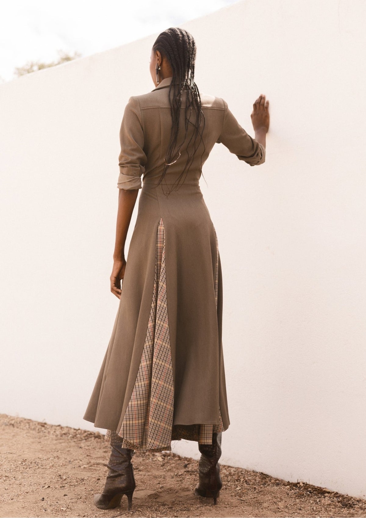 VESTIDO LISA VERDE The IQ Collection
