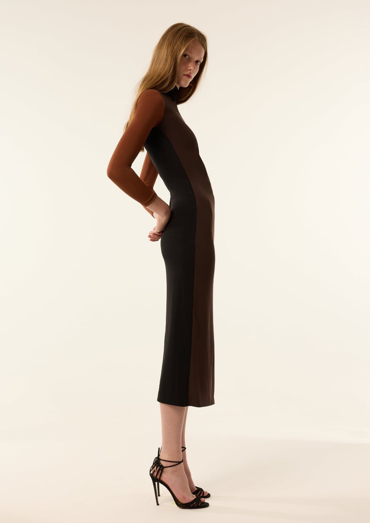 VESTIDO ALMA TRICOLOR The IQ Collection