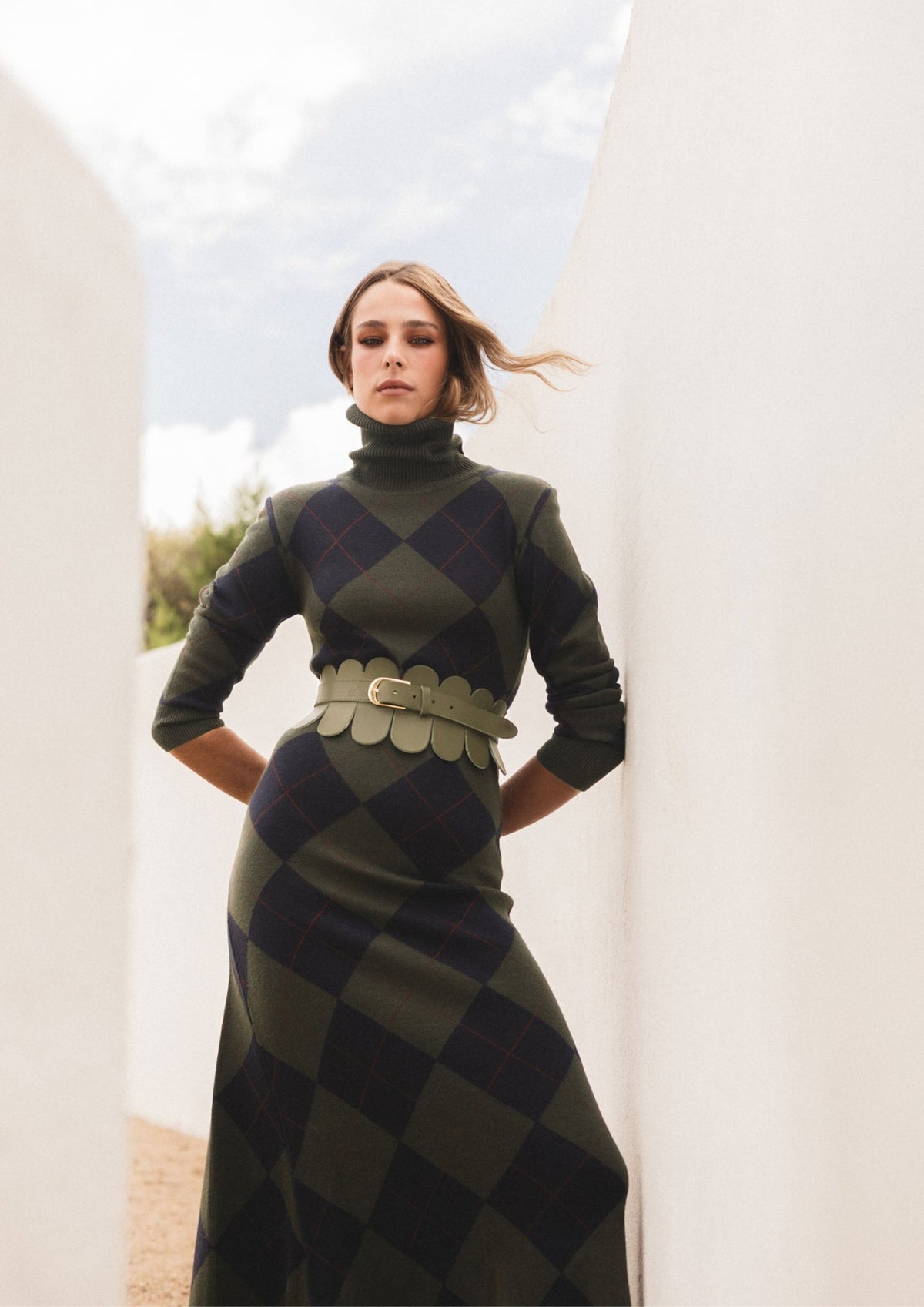 VESTIDO SOLE ROMBOS The IQ Collection