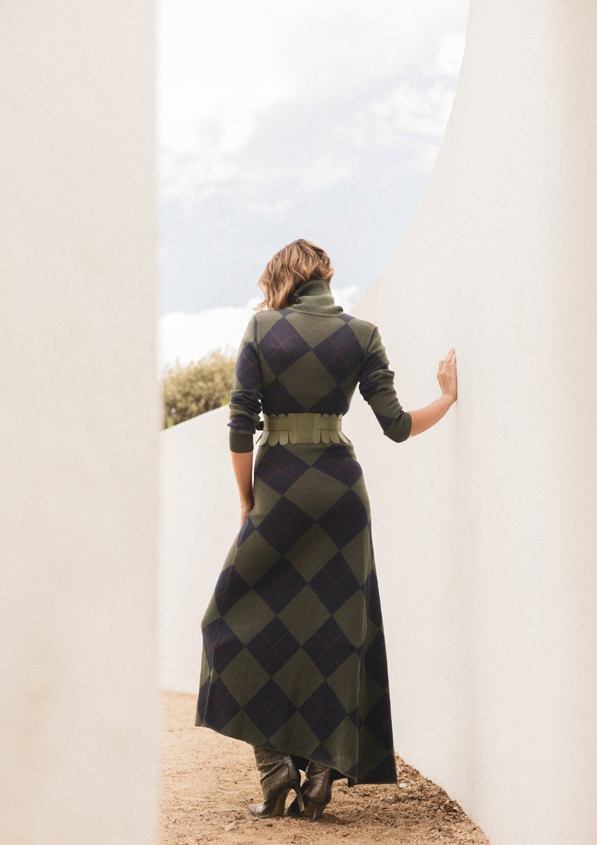 VESTIDO SOLE ROMBOS The IQ Collection