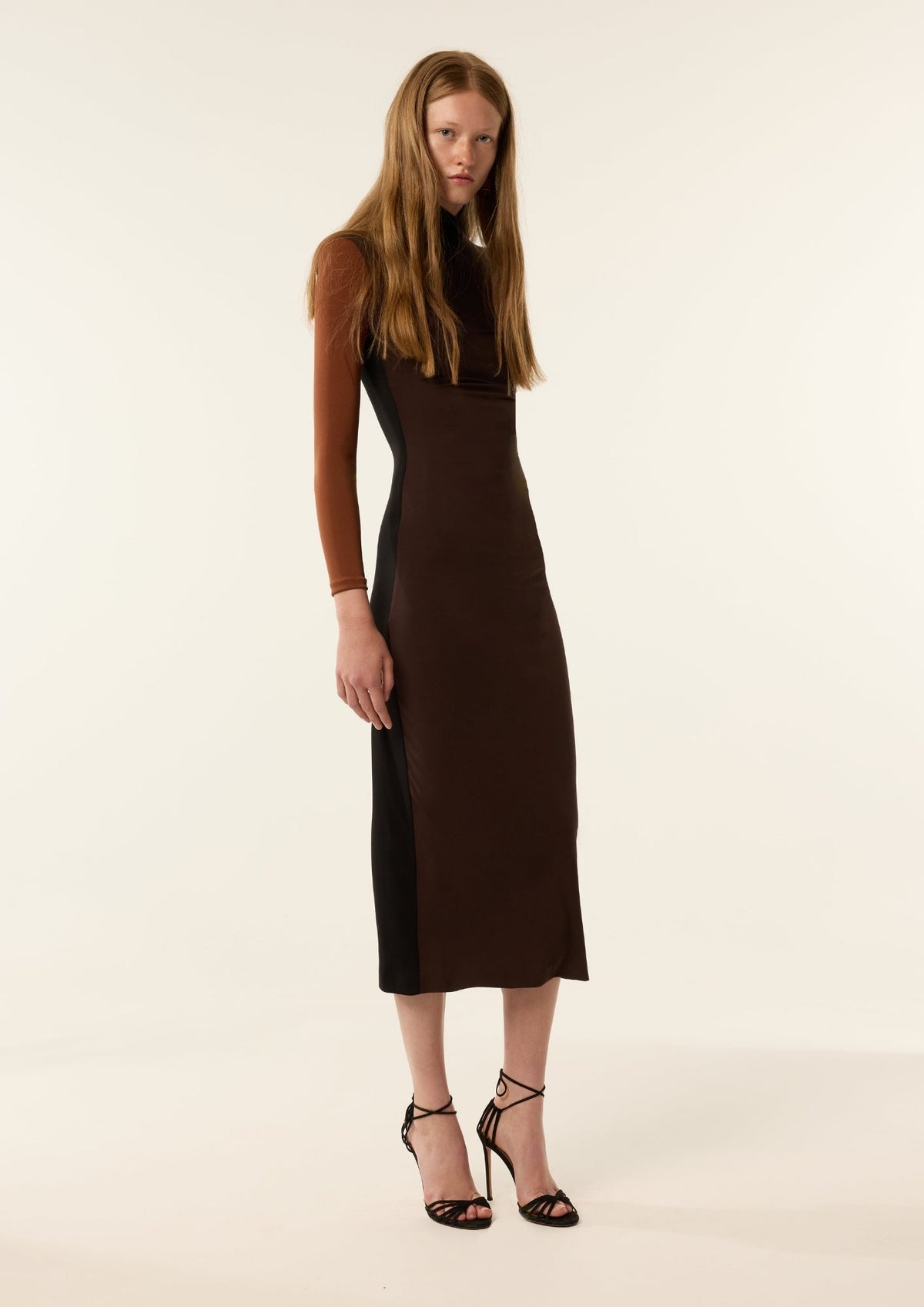 VESTIDO ALMA TRICOLOR The IQ Collection