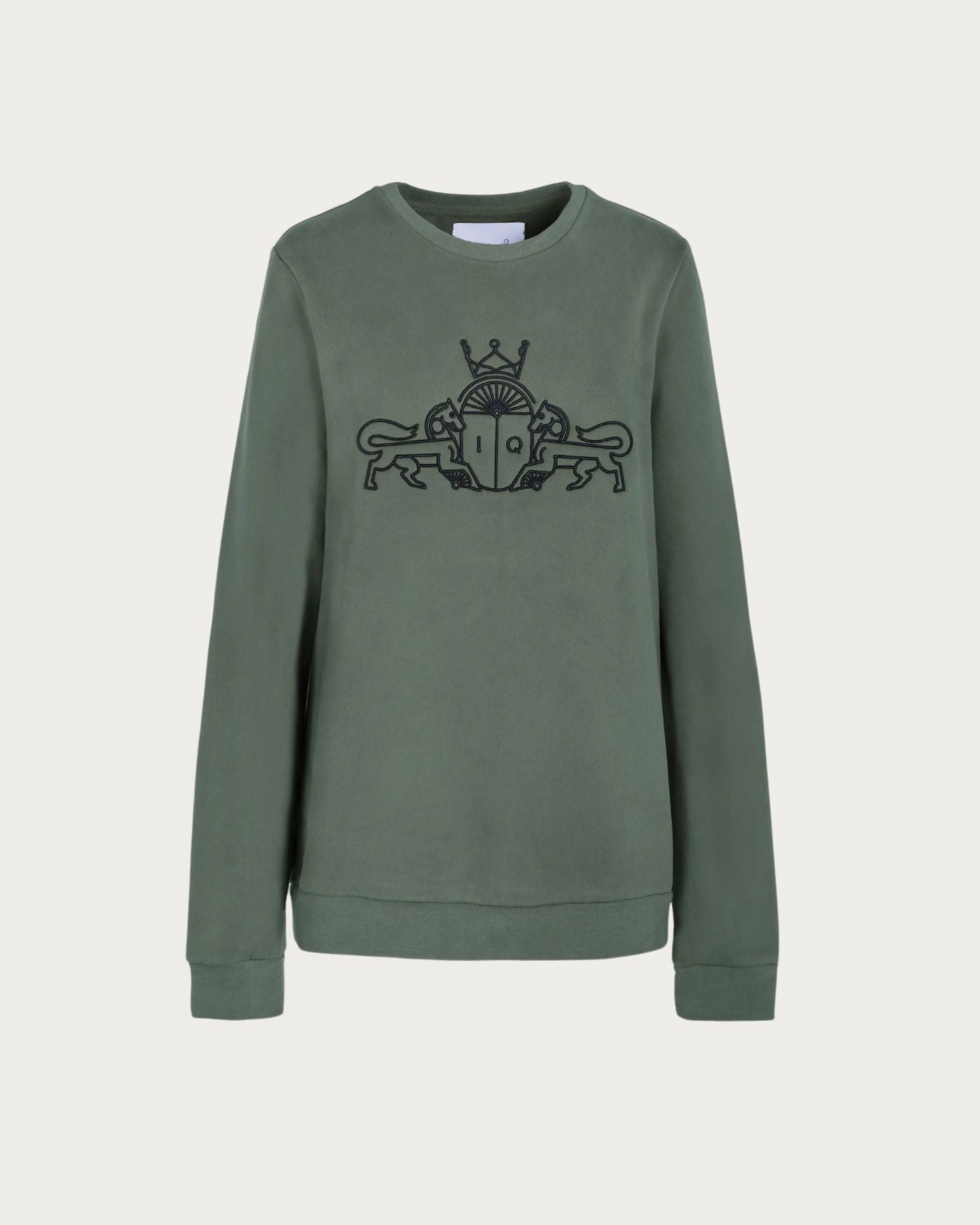 SUDADERA JULIA VERDE The IQ Collection