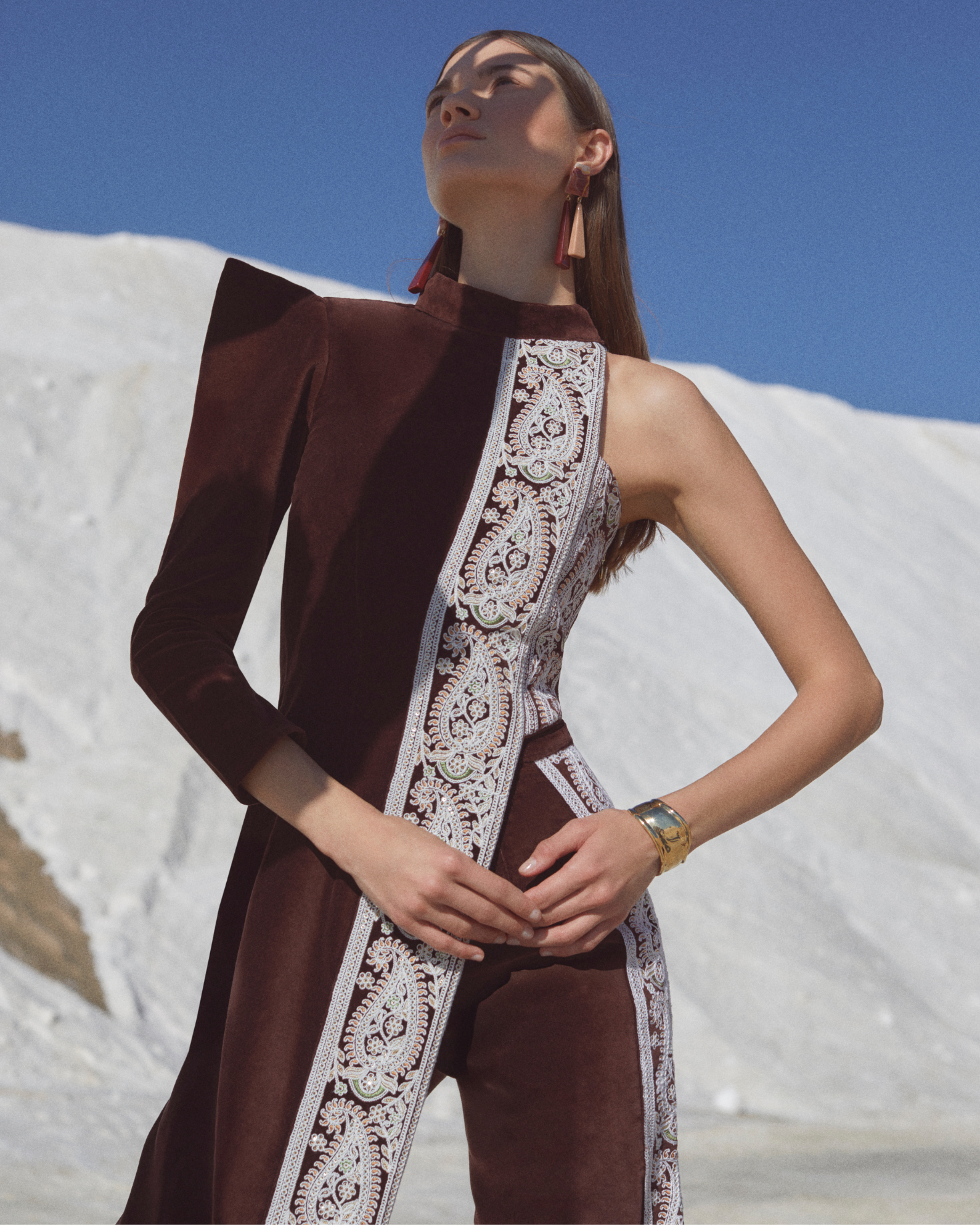 TOP FONTANA MARRÓN The IQ Collection