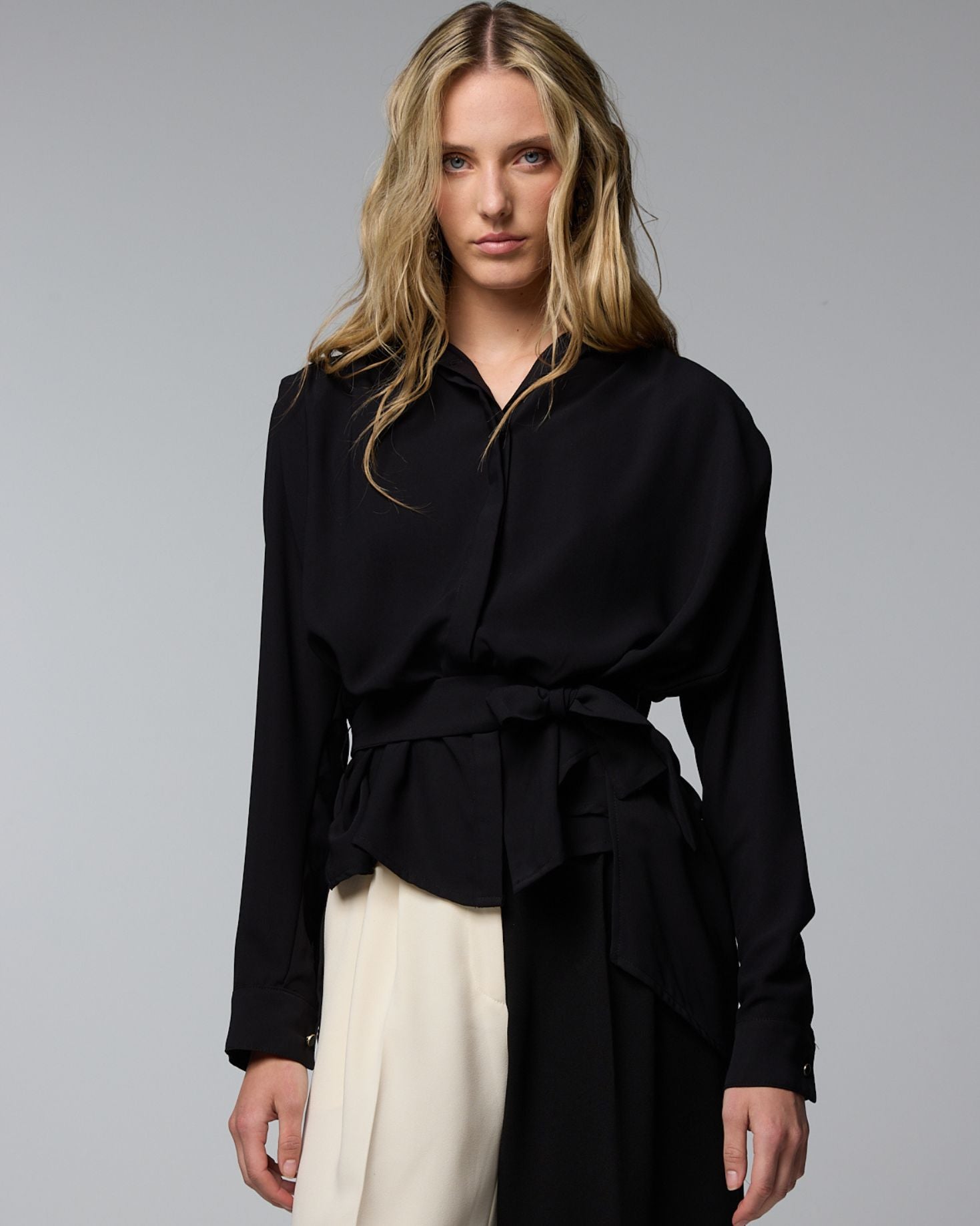 CAMISA GARRETT NEGRA The IQ Collection