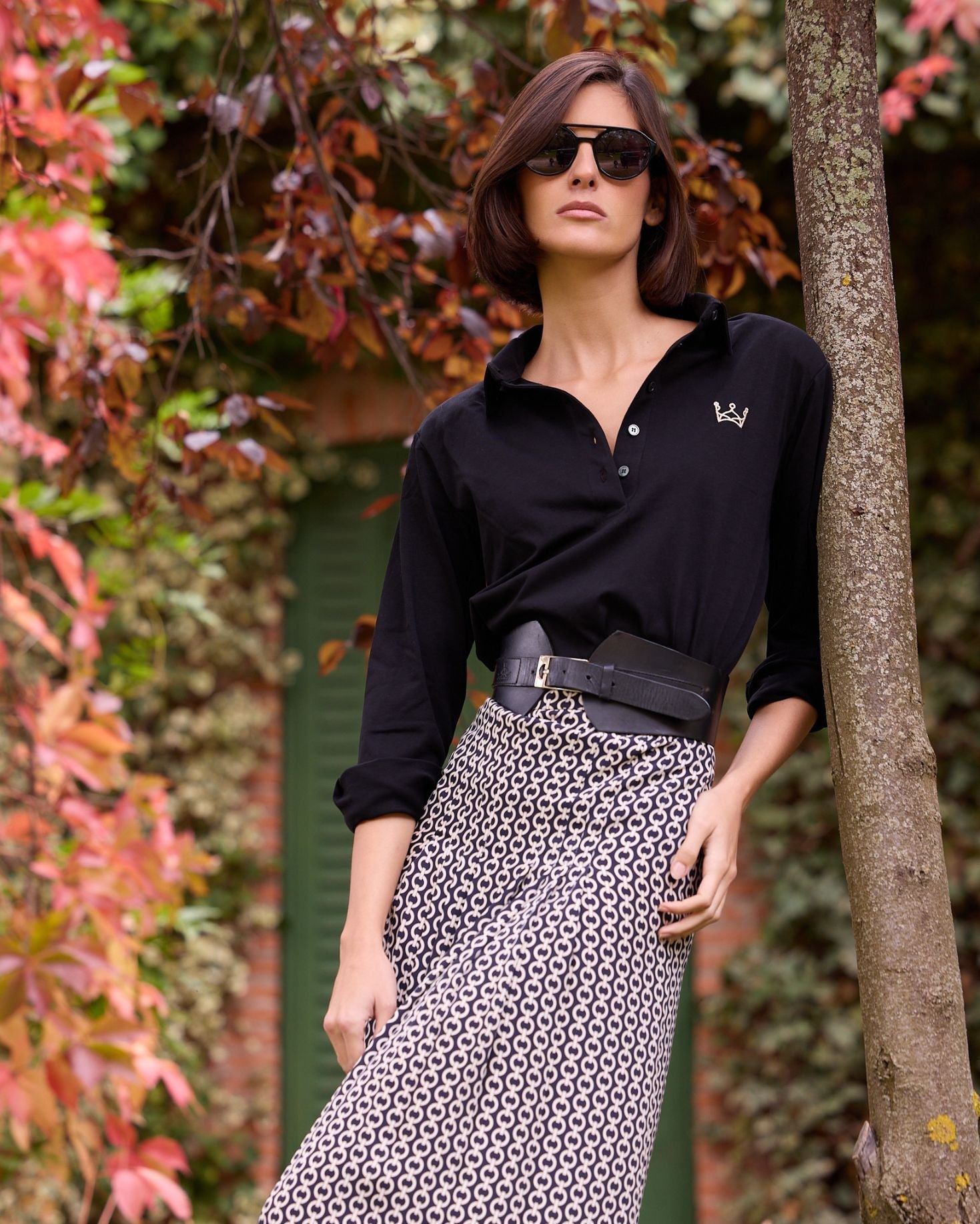 POLO NINA NEGRO The IQ Collection