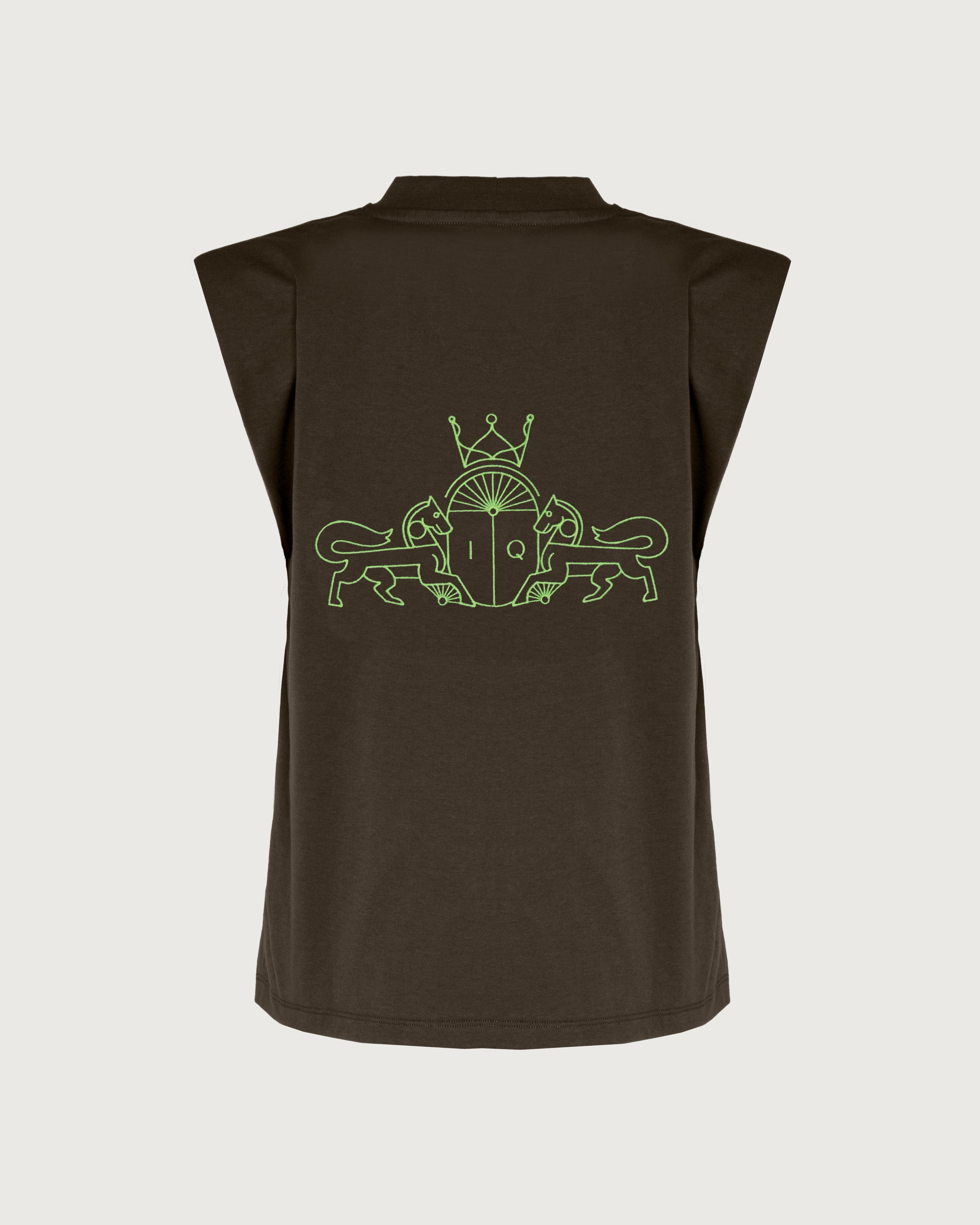 CAMISETA SHEREZADE VERDE The IQ Collection