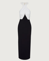 VESTIDO ALICE BLANCO Y NEGRO The IQ Collection