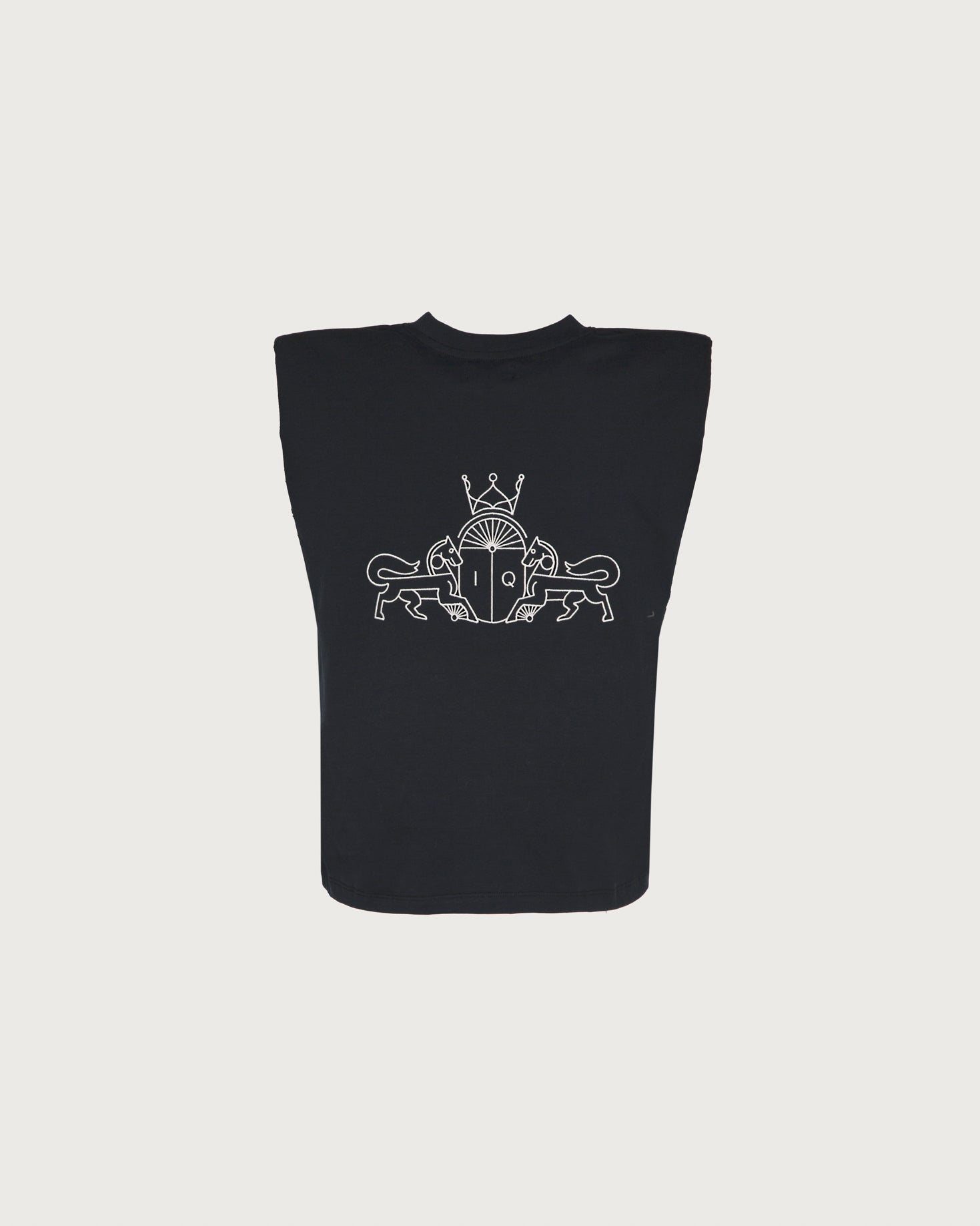 CAMISETA SHEREZADE NEGRA The IQ Collection