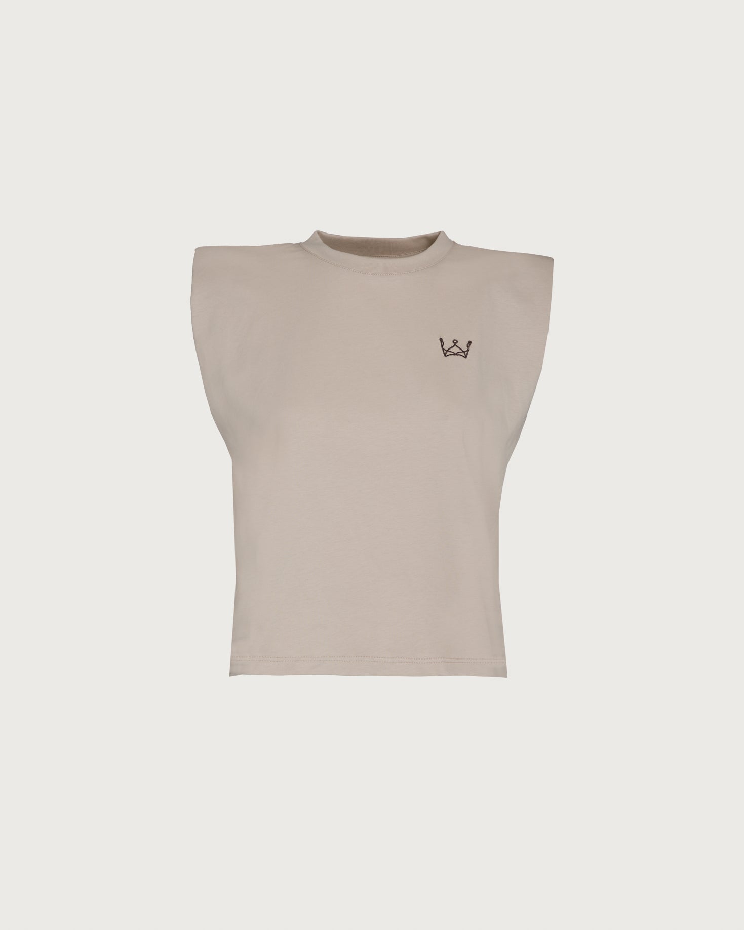 CAMISETA SHEREZADE BEIGE The IQ Collection