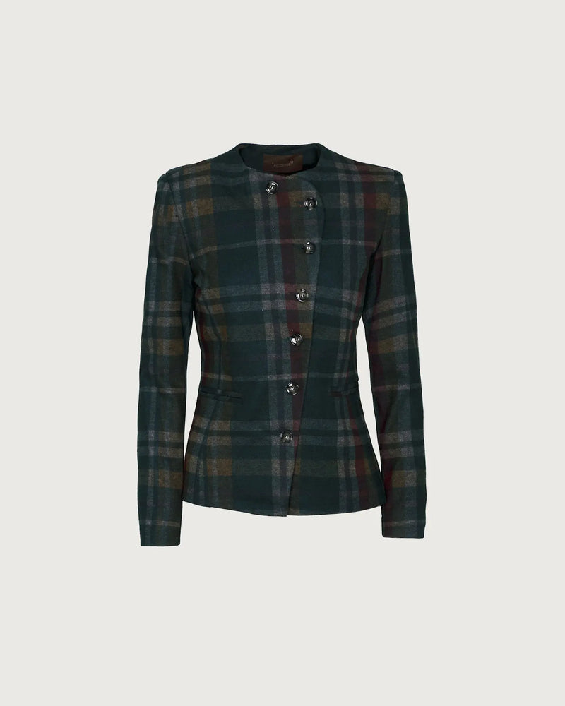 CHAQUETA BREE CUADROS The IQ Collection