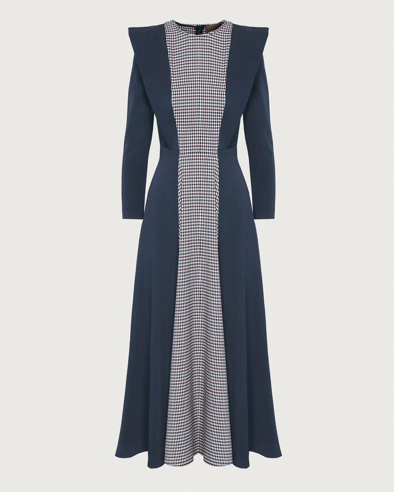 VESTIDO MAITE VICHY The IQ Collection
