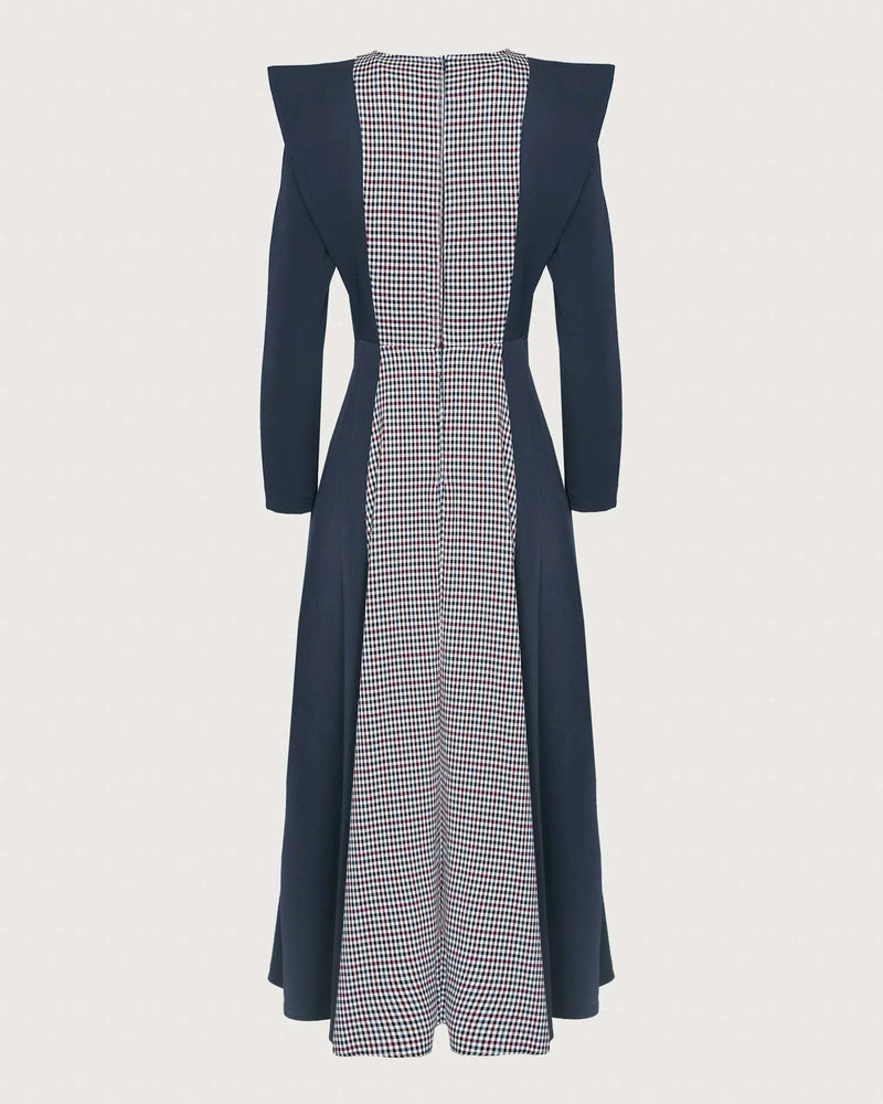 VESTIDO MAITE VICHY The IQ Collection