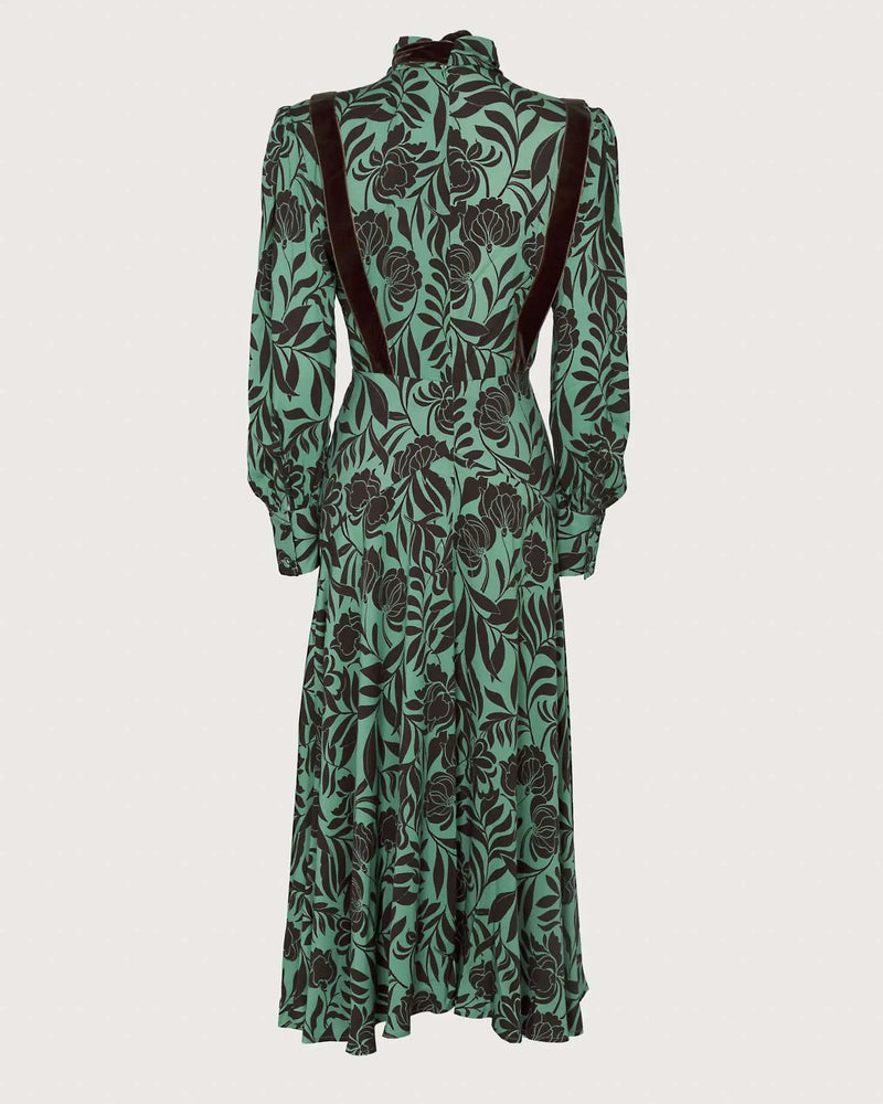 VESTIDO INÉS VERDE The IQ Collection